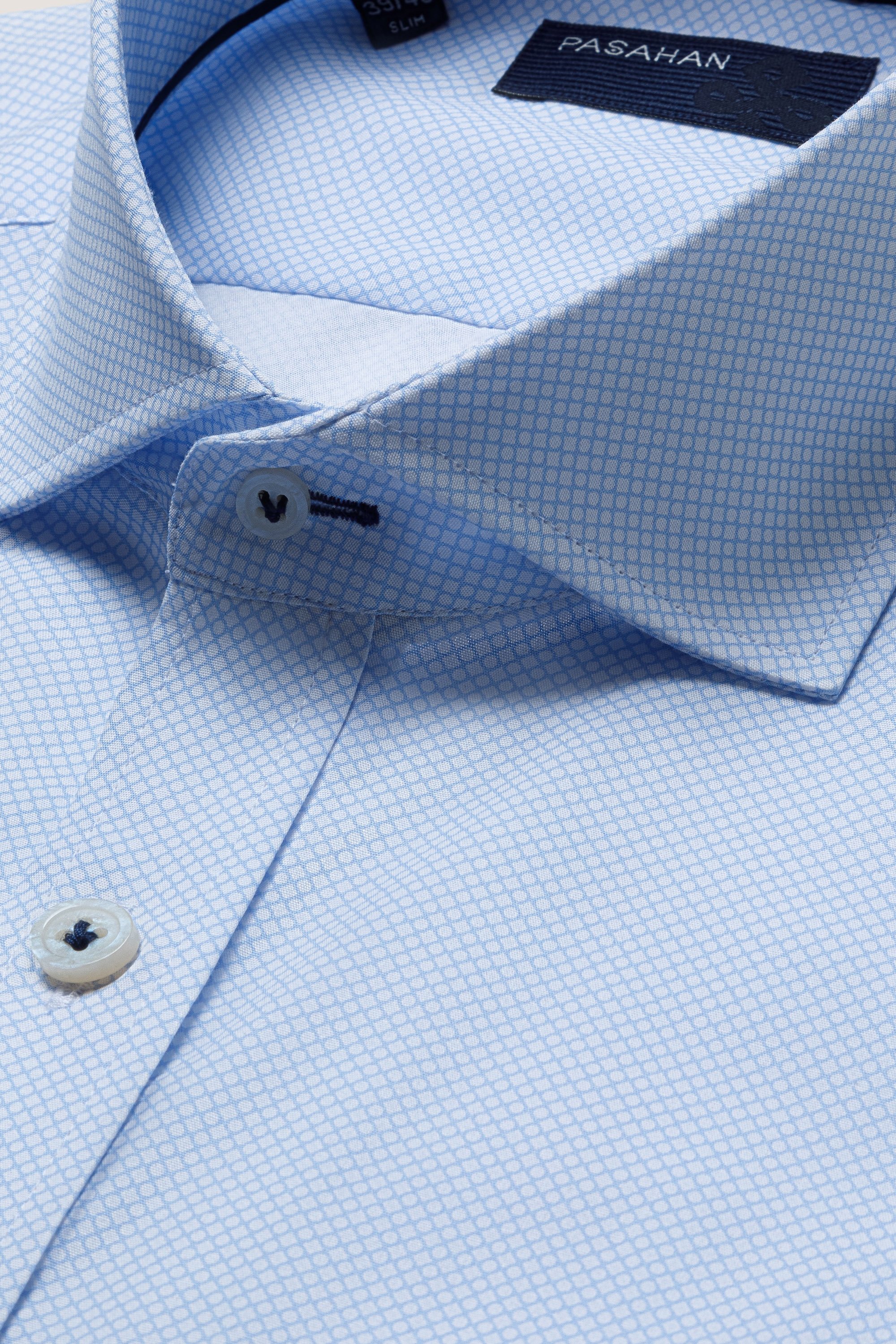 Klasik Desenli Slim Fit Gömlek