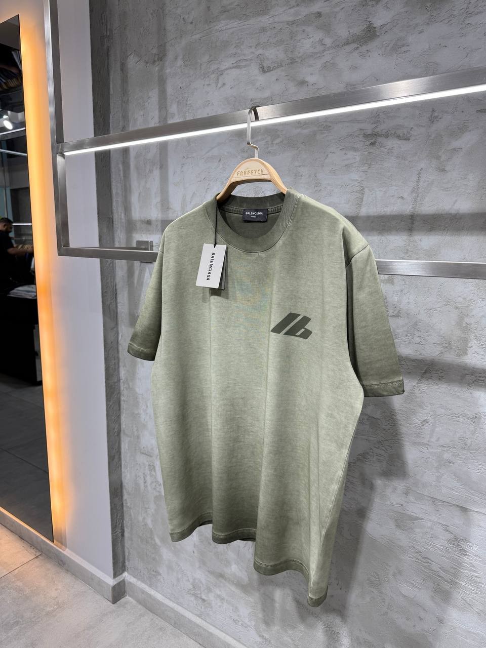 BB Luxury Special Wash Fabric Gray T-shirt