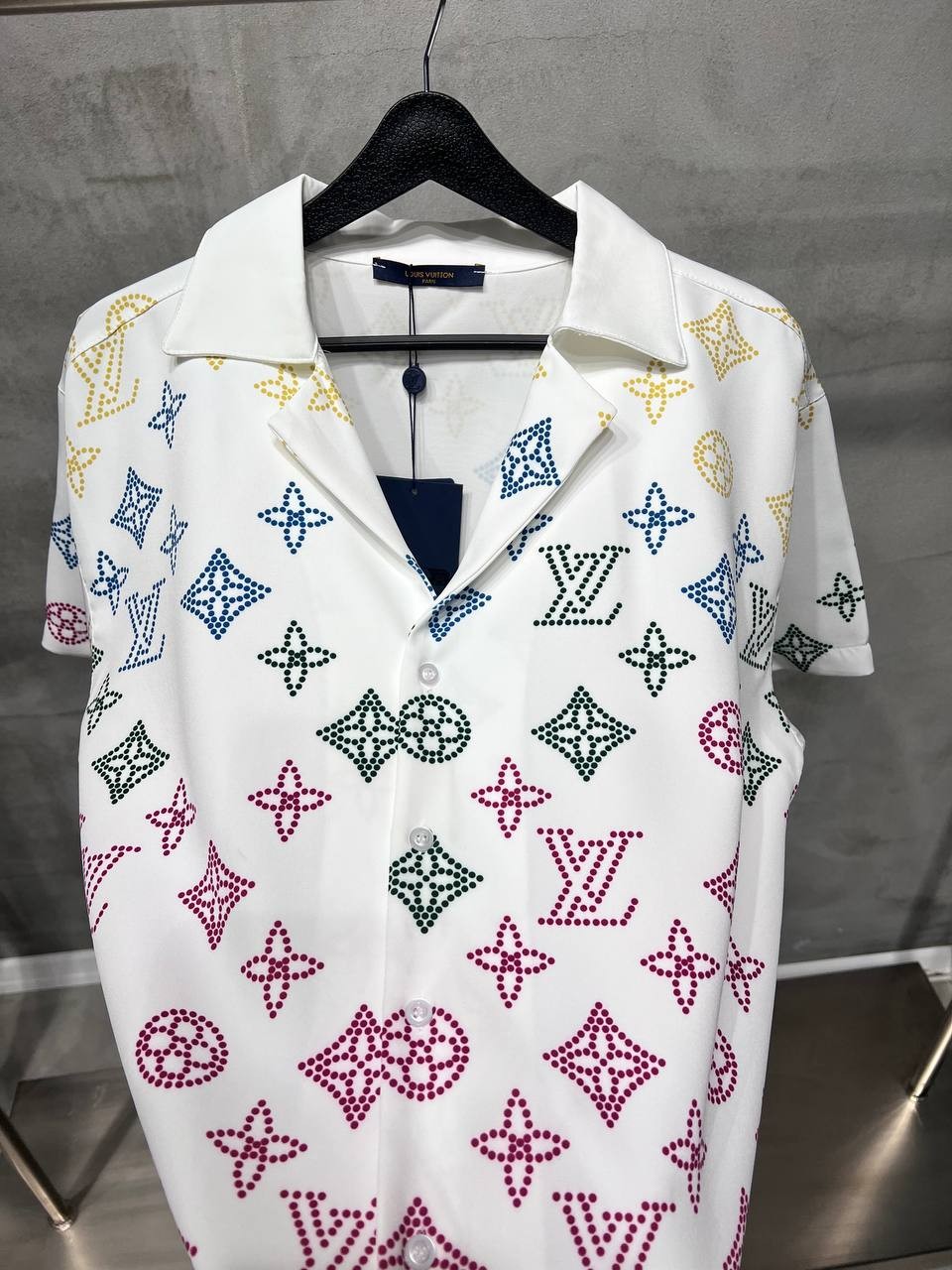 L Luxury Colorful Printed Shirt