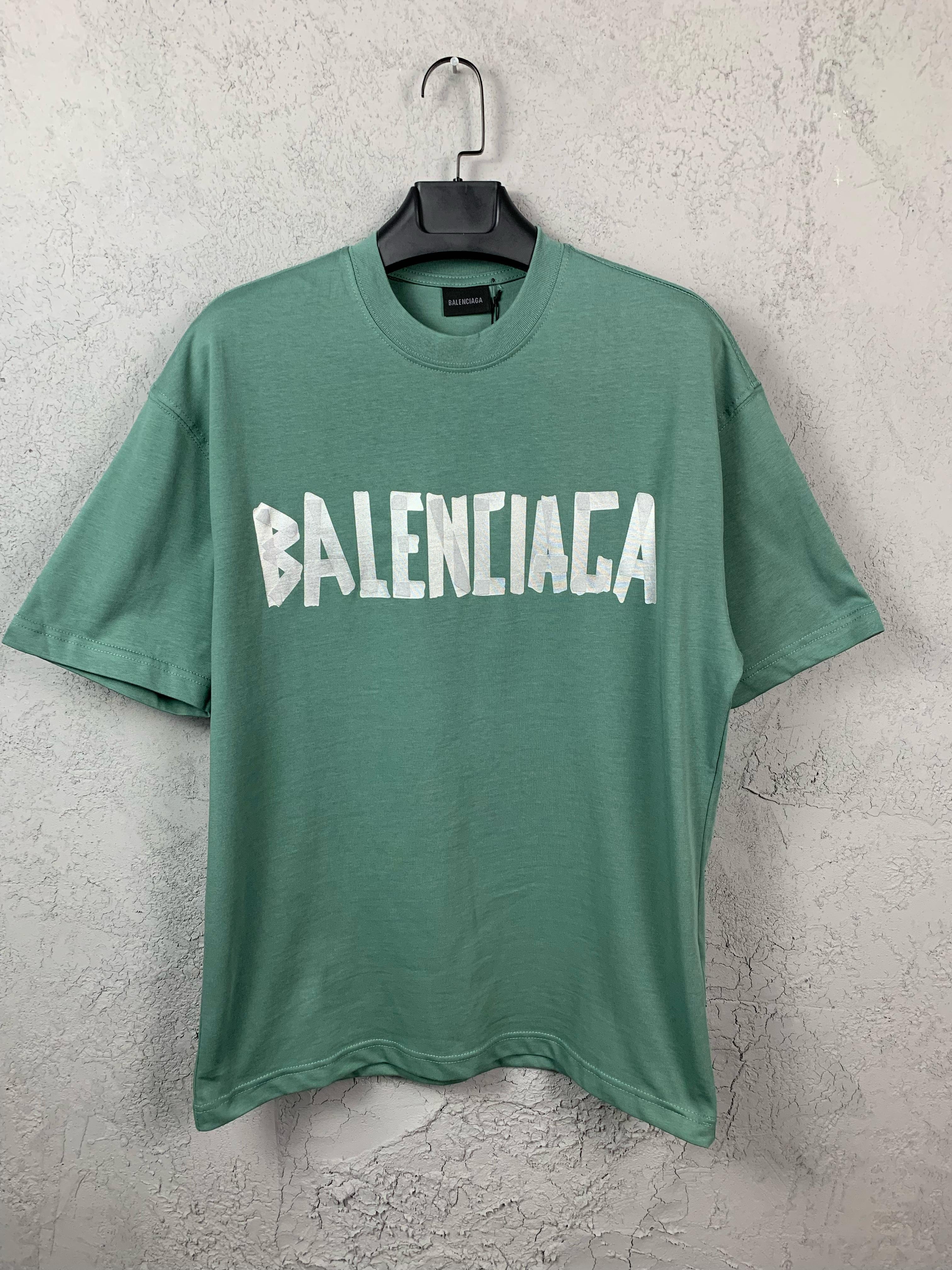 BB Tape Look Printed T-shirt - Green