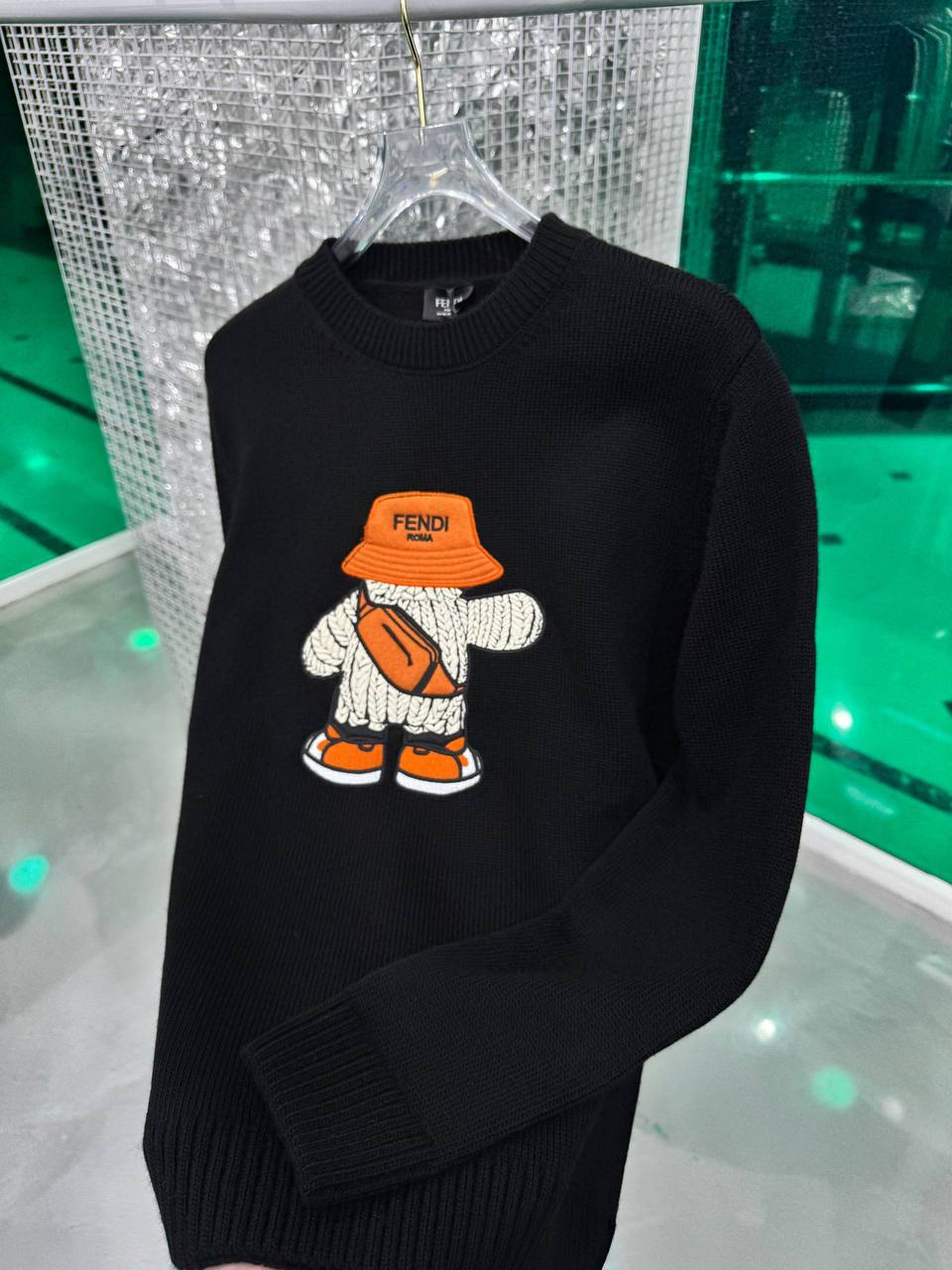 FF Luxury Embroidered Knitwear