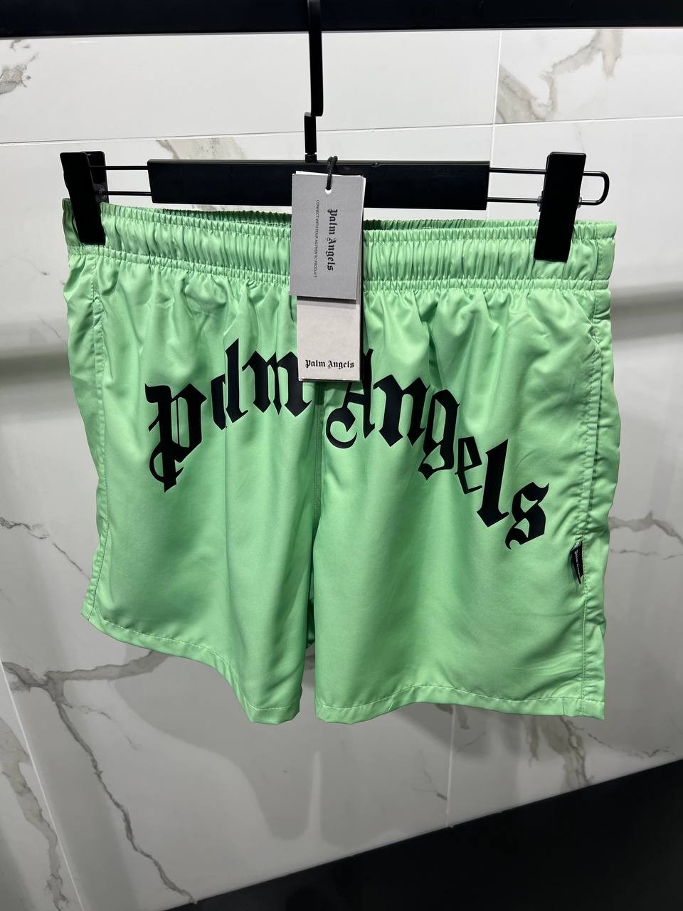 PA Luxury Summer Detailed Swim Short - Green