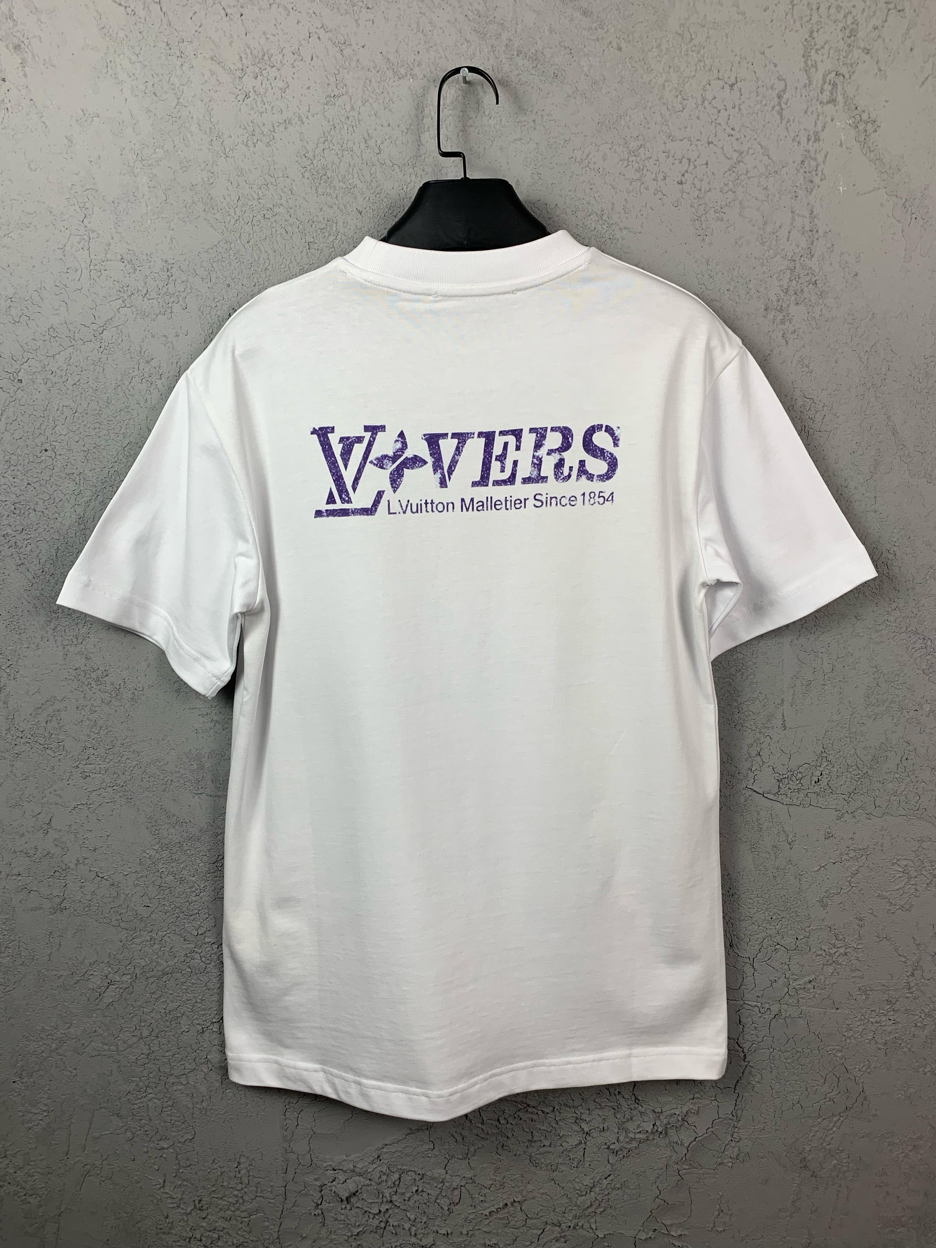 L New Season Luxury Top Quality White T-shirt with Stones