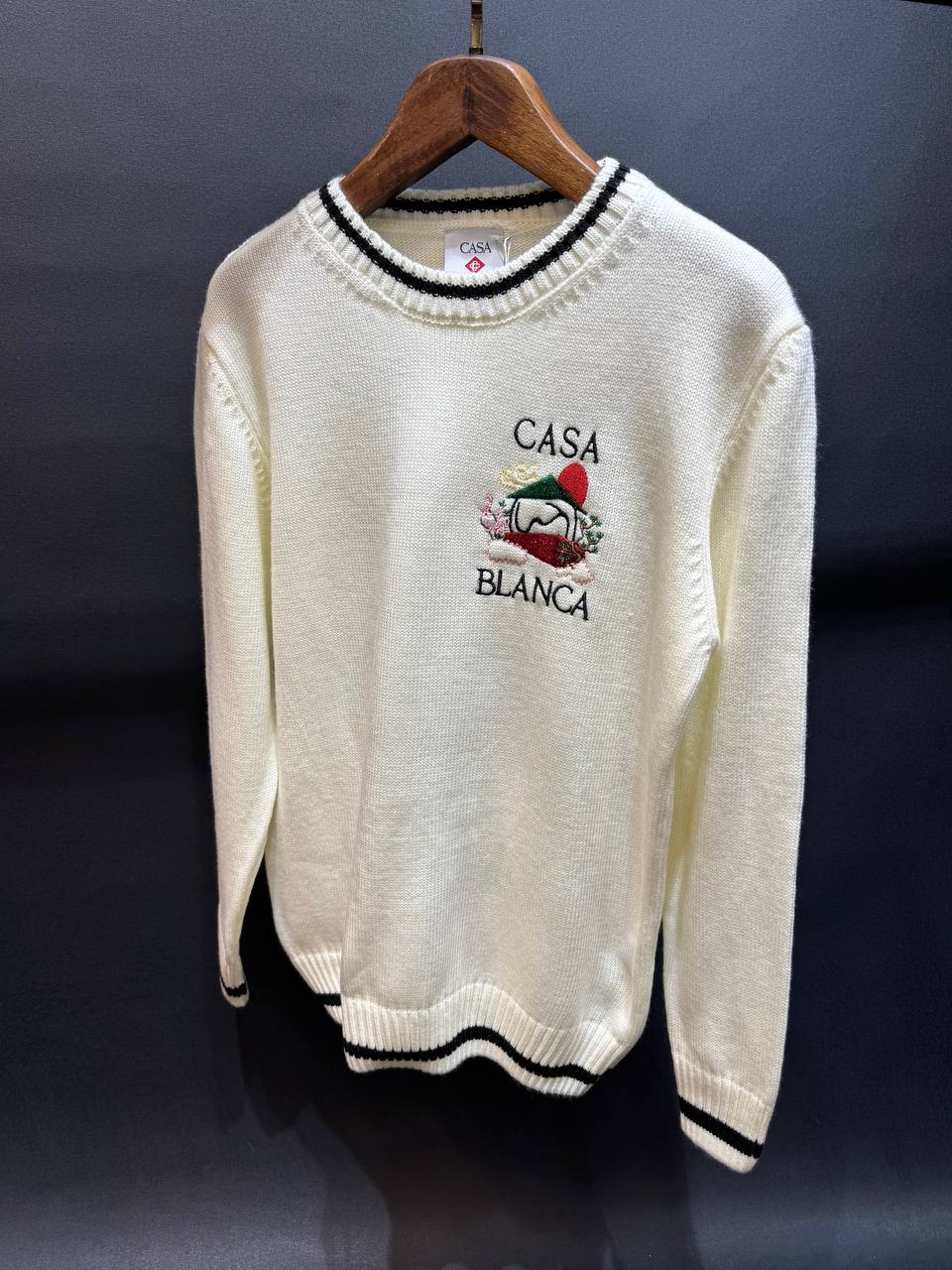 CB Luxury Custom Design Knitwear - White