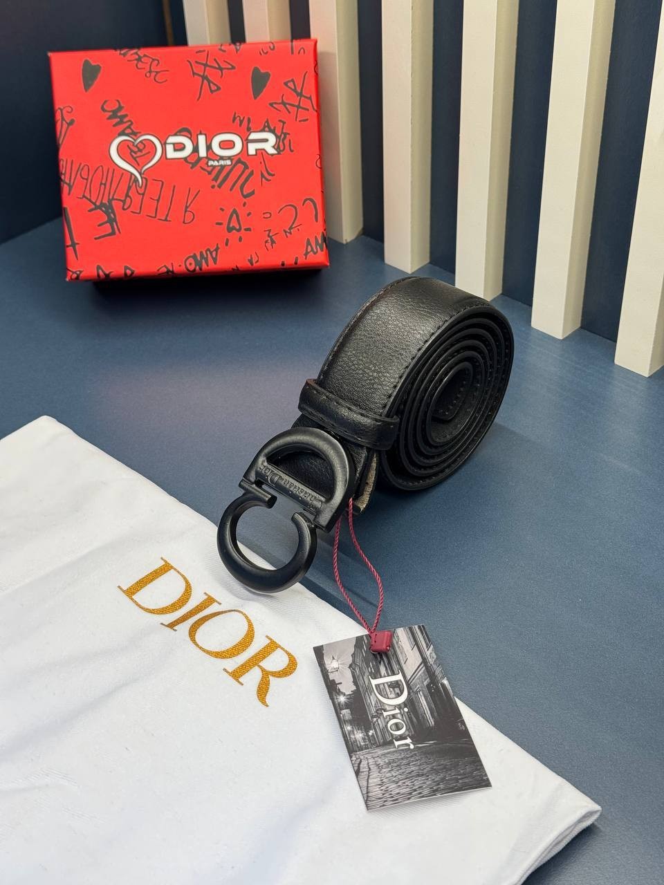 CD Luxury Leather Belt