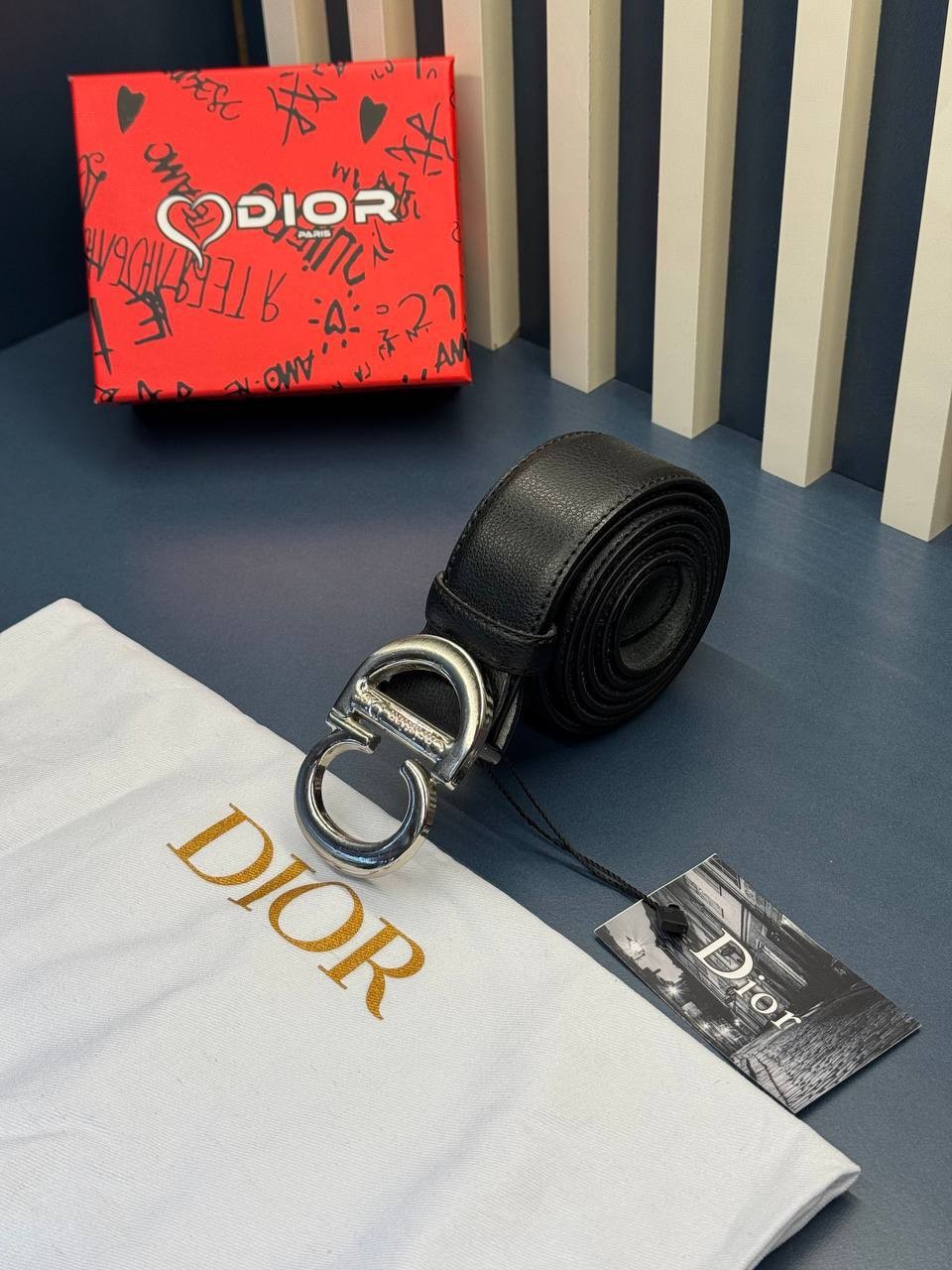 CD Luxury Leather Belt