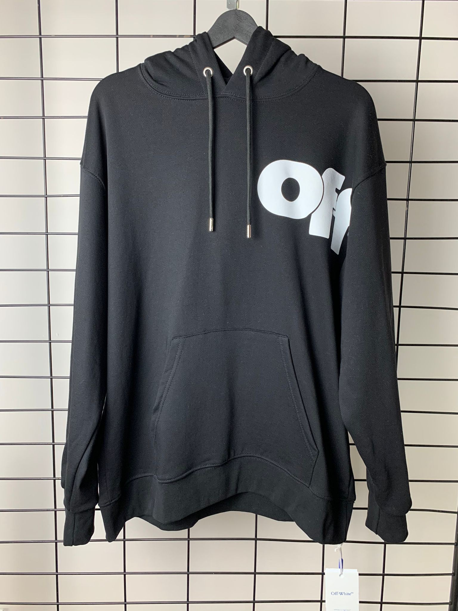 O-W Logo Print Luxury Hoodie