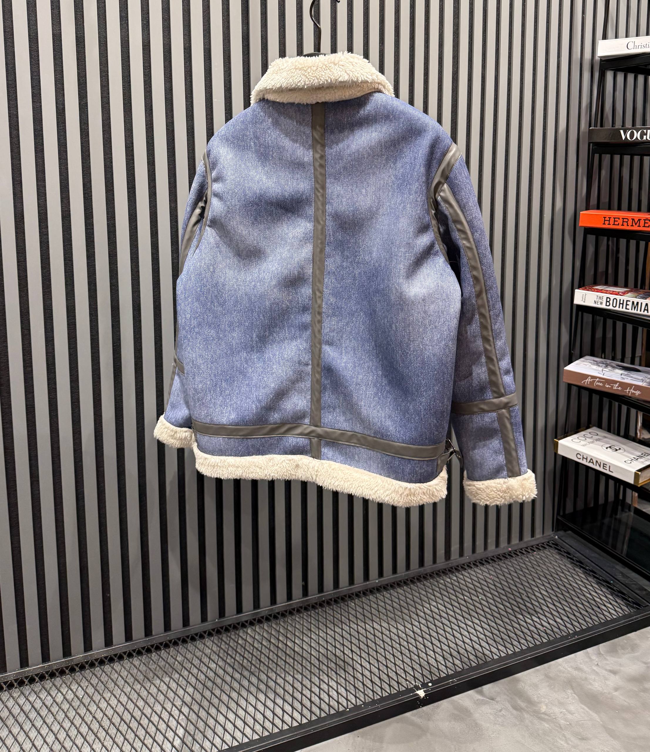 L Luxury Blue Jacket