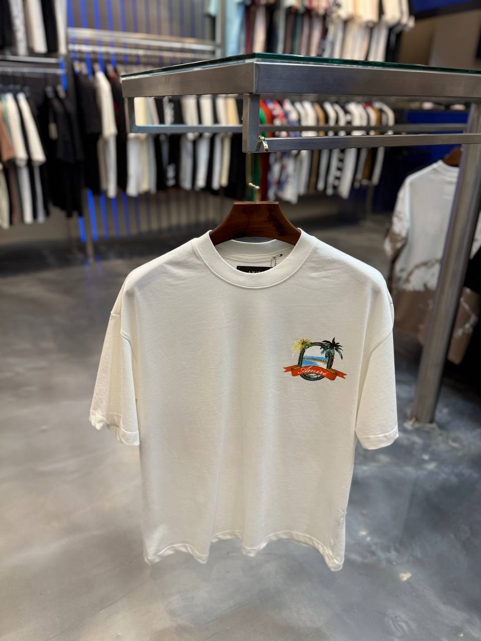 A Luxury Paradise Black & White T-shirt - White