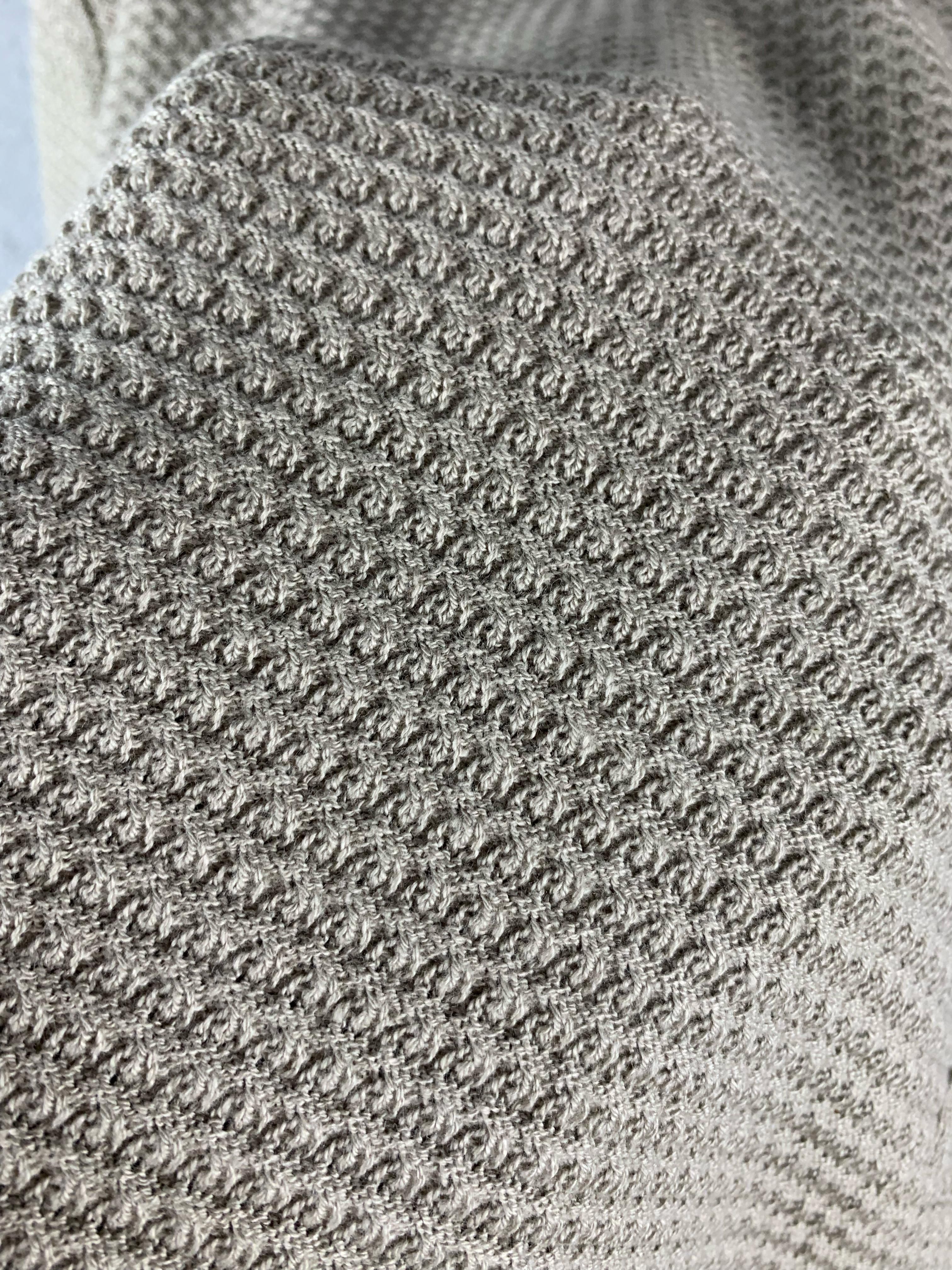 PR Logo printed knitted t-shirt with pocket