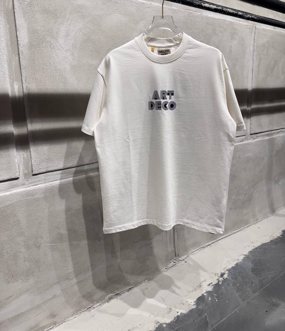 GD Luxury Printed Black & White T-shirt - White