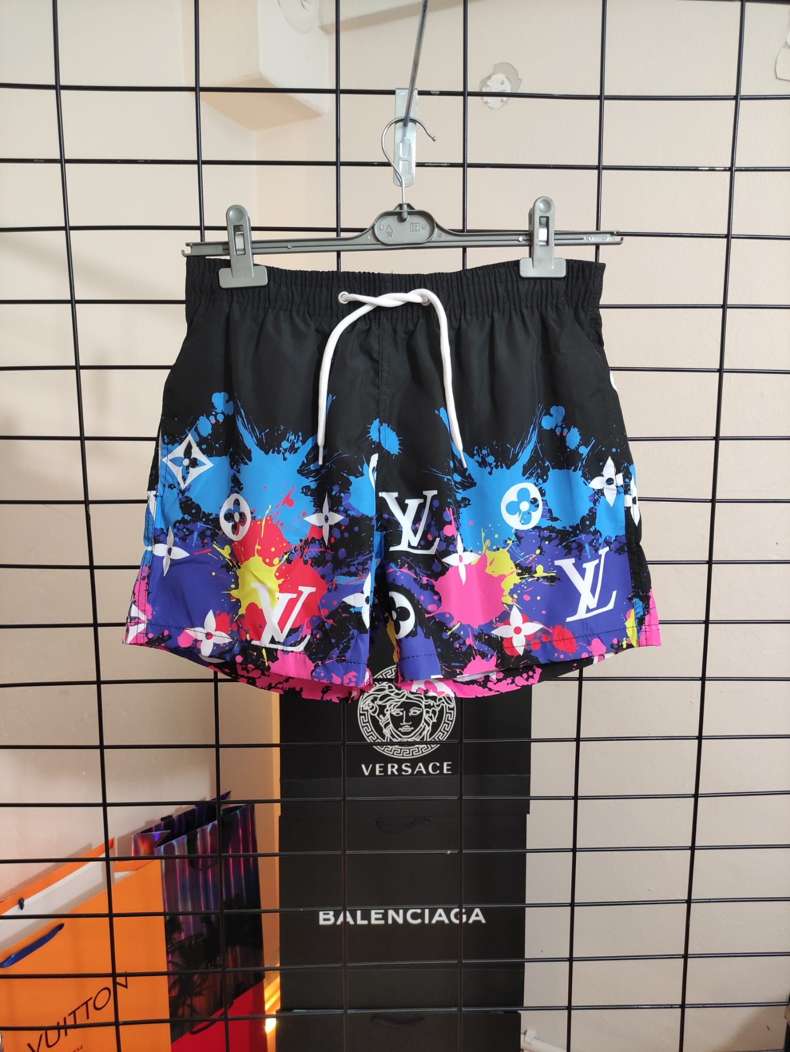 L Black Swim Shorts