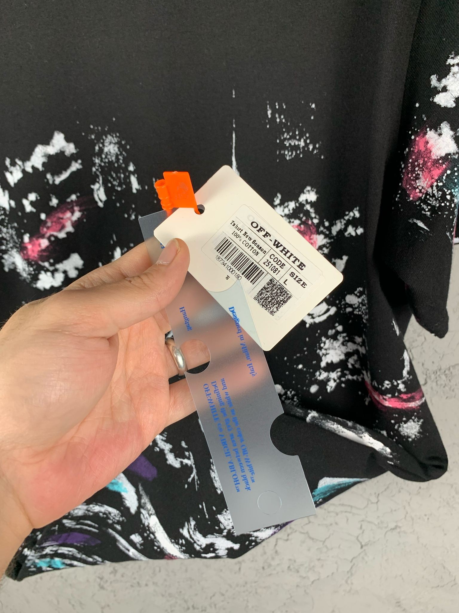 O-W New Season Luxury T-shirt