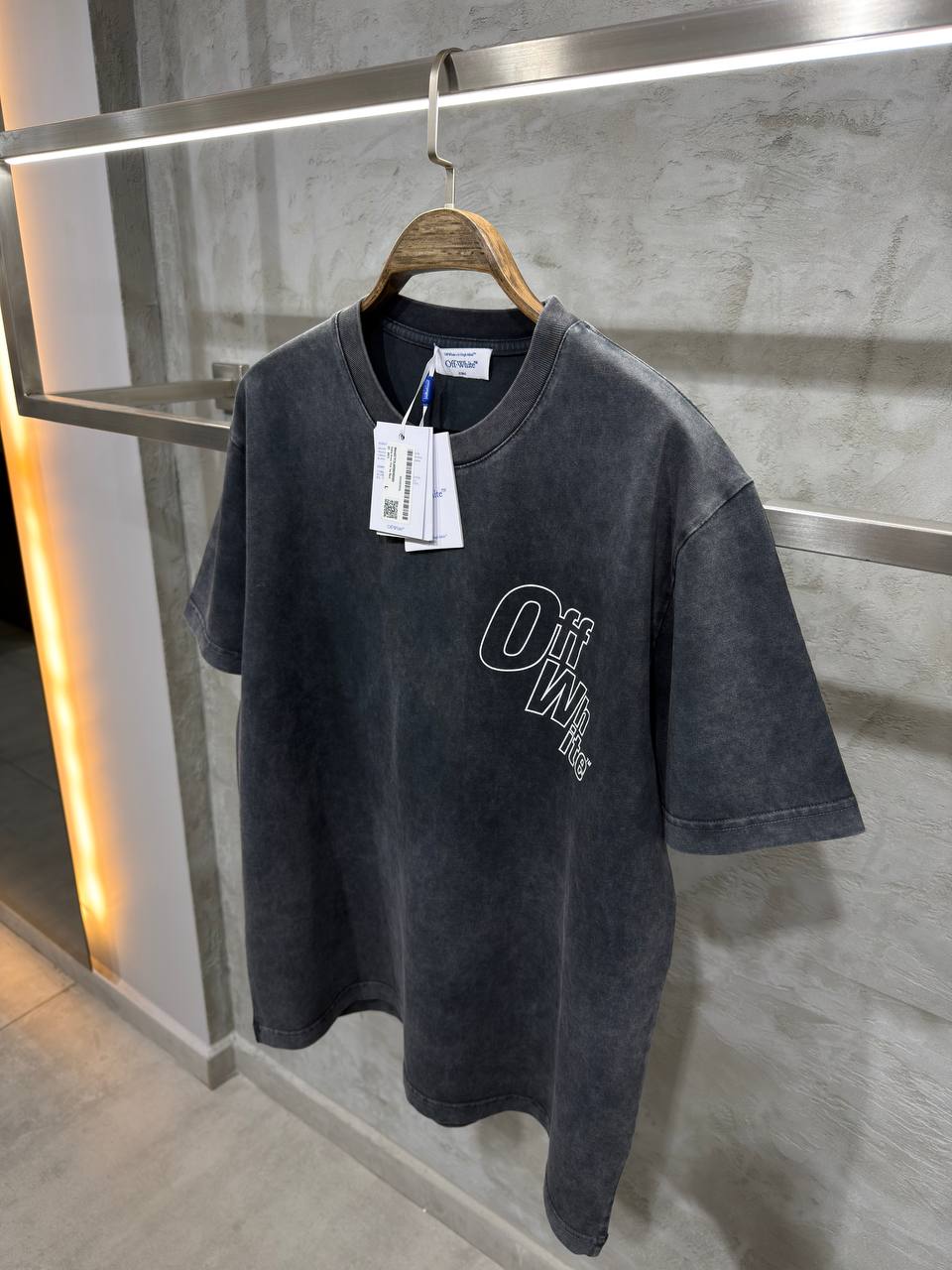 O-W Luxury Logo Printed T-shirt