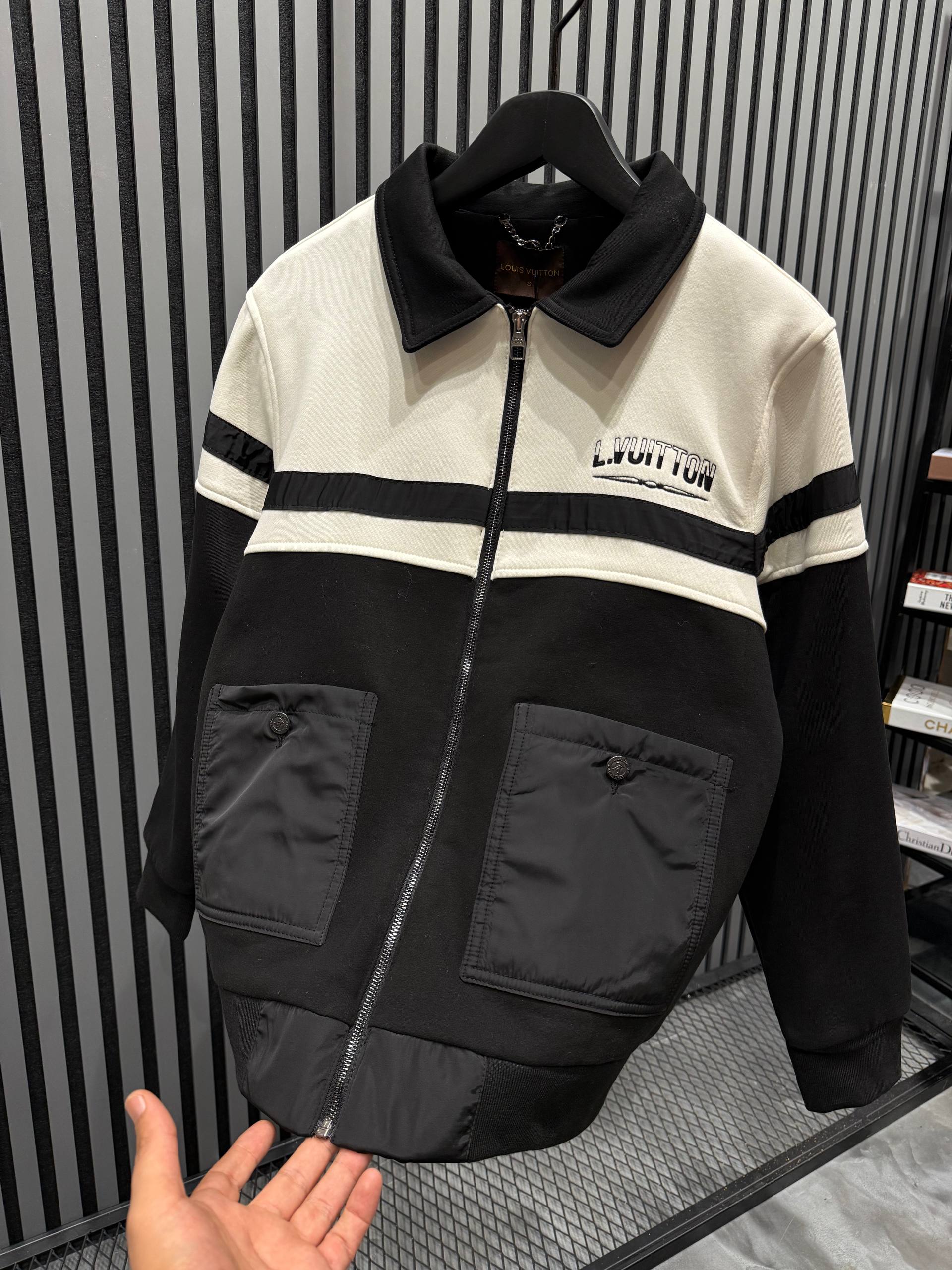 L Luxury Embroidered Bomber Jacket