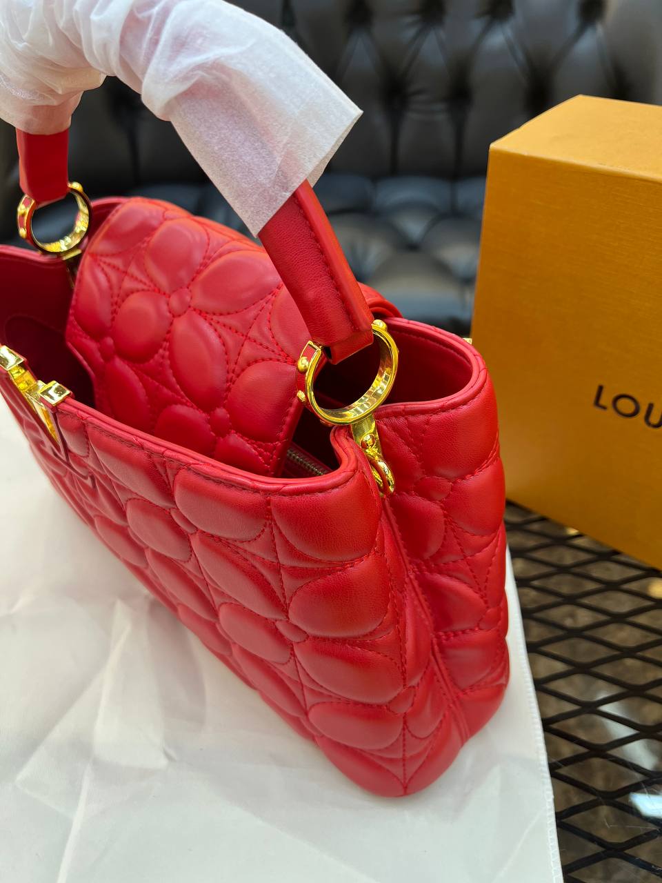 L Premium Red Bag