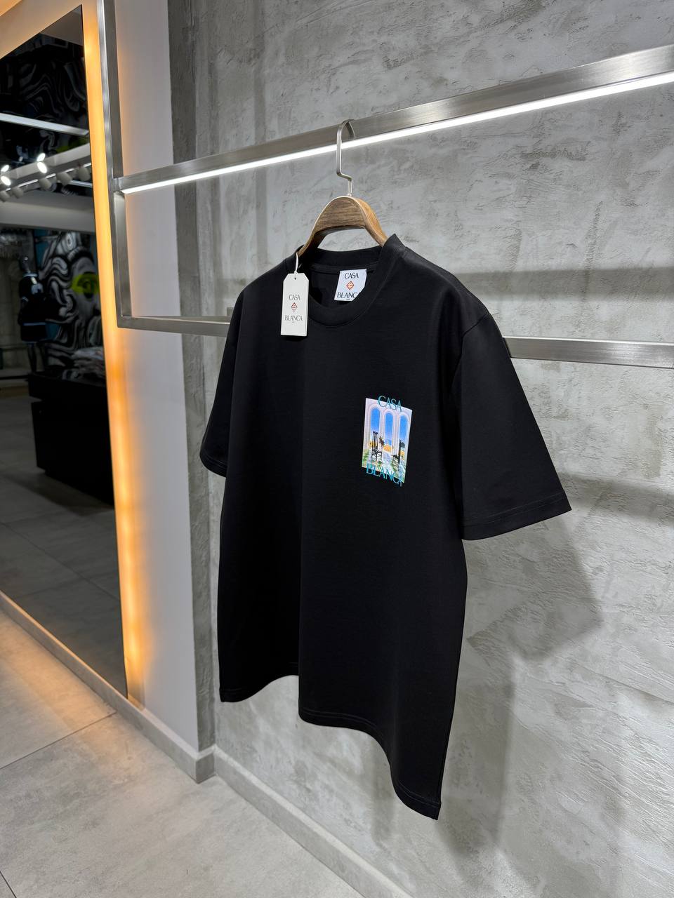 CB Luxury Custom Design Black/White T-shirt - Black