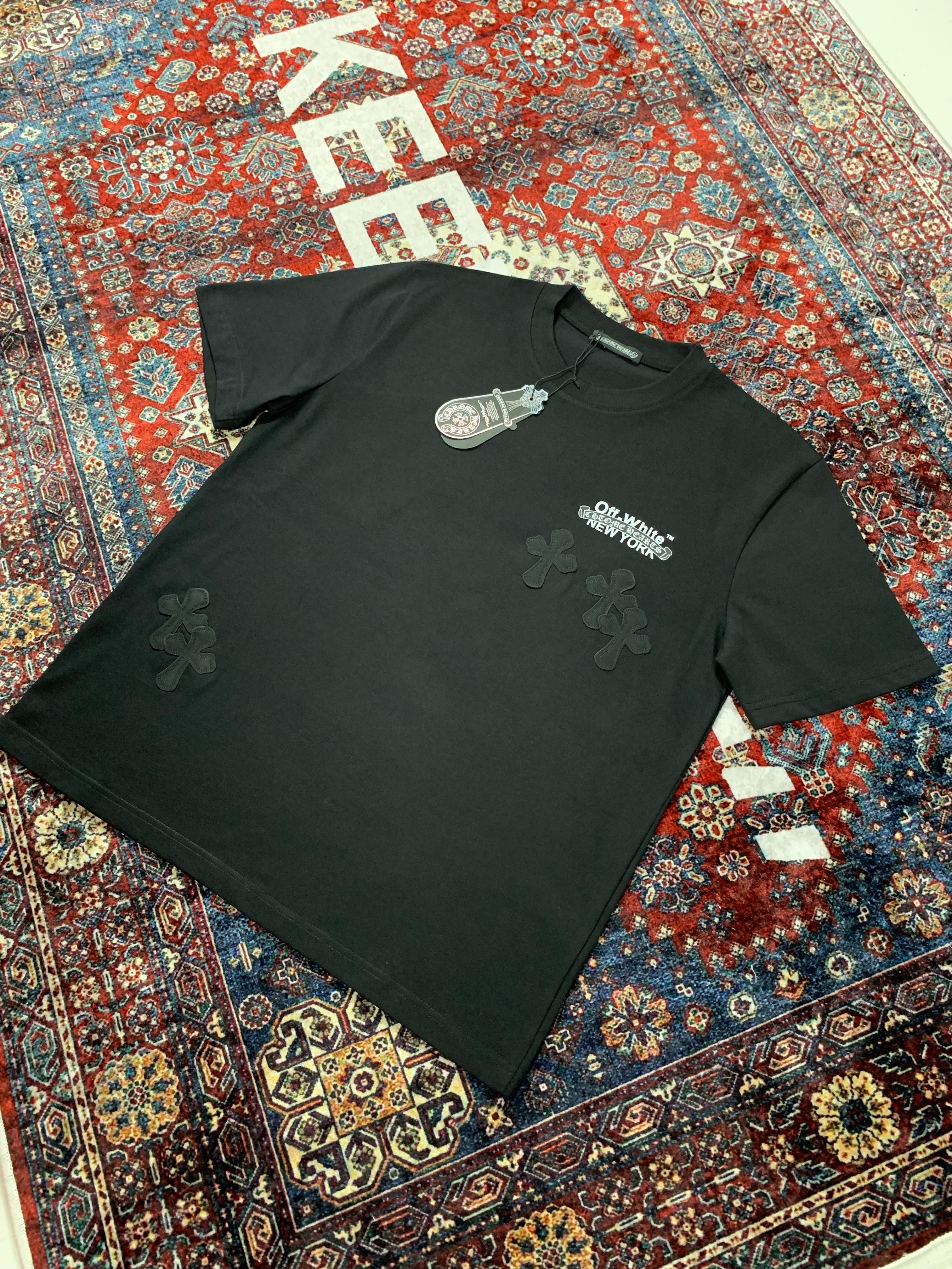 CH&O-W Luxury Special Design Black & White T-shirt