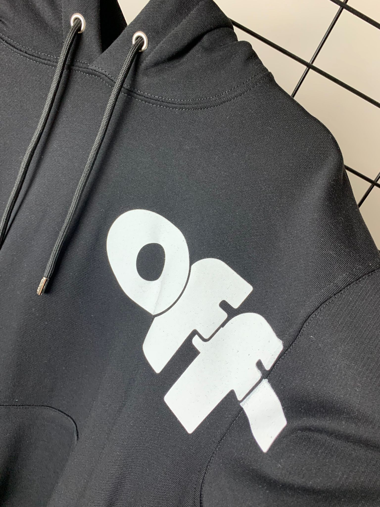 O-W Logo Print Luxury Hoodie