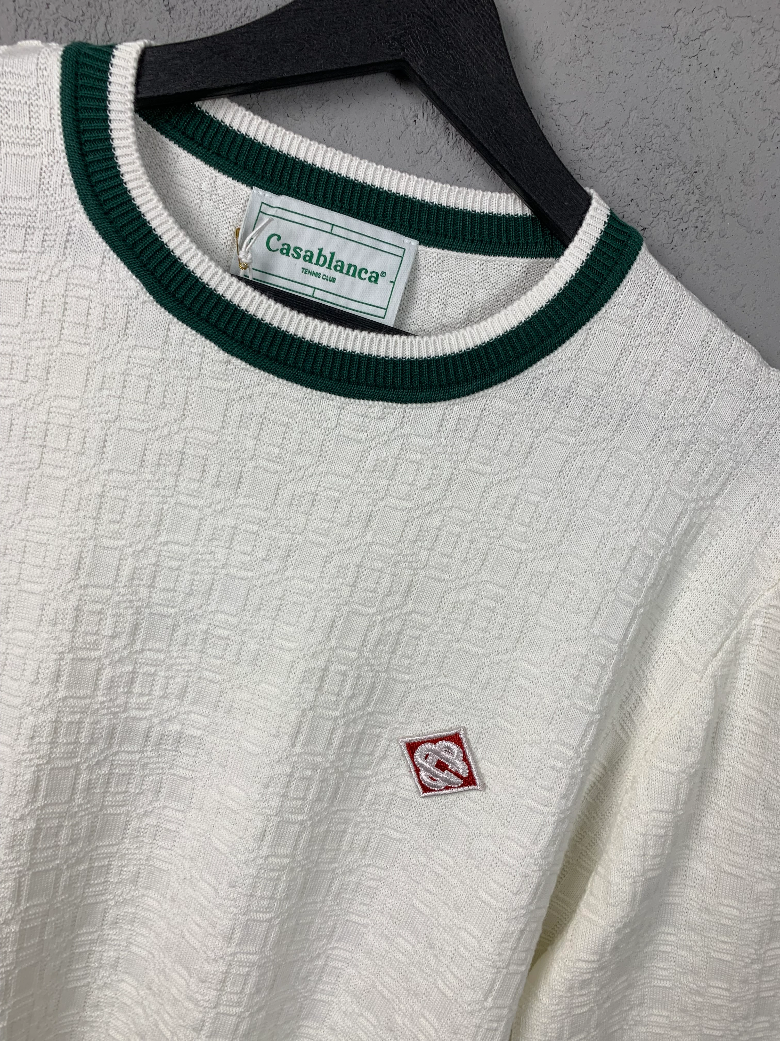 CB Specially Printed Fabric Black/White/Green Knitwear