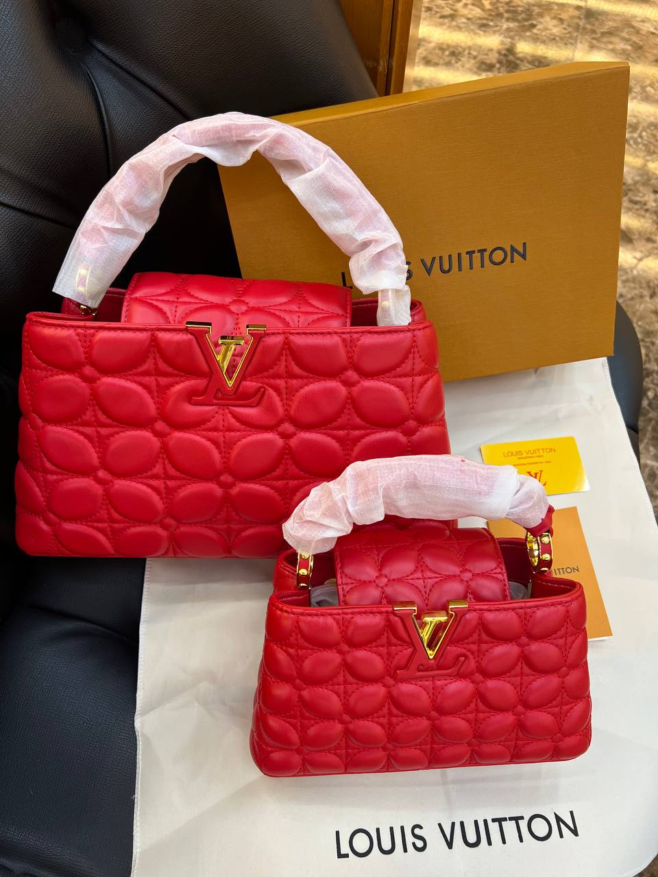 L Premium Red Bag