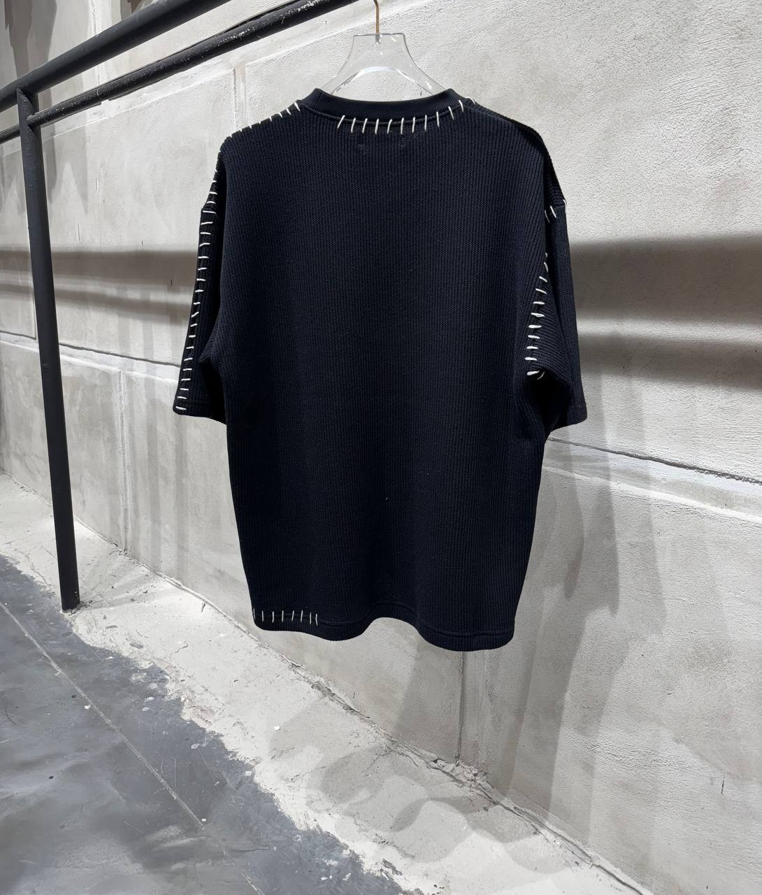 A Knit - Embroidery logo T-shirt
