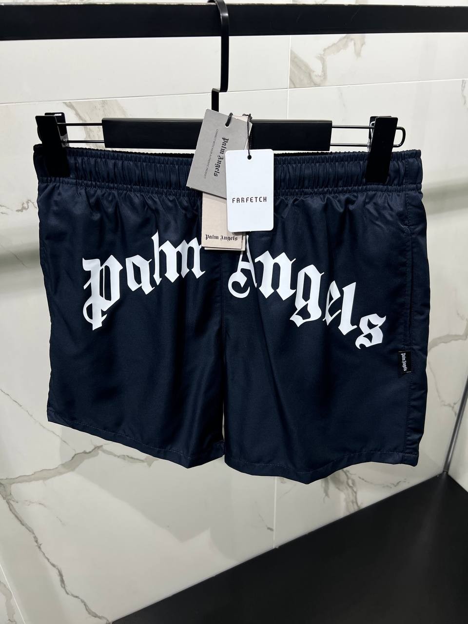 PA Luxury Summer Detailed Swim Short - Dark Blue