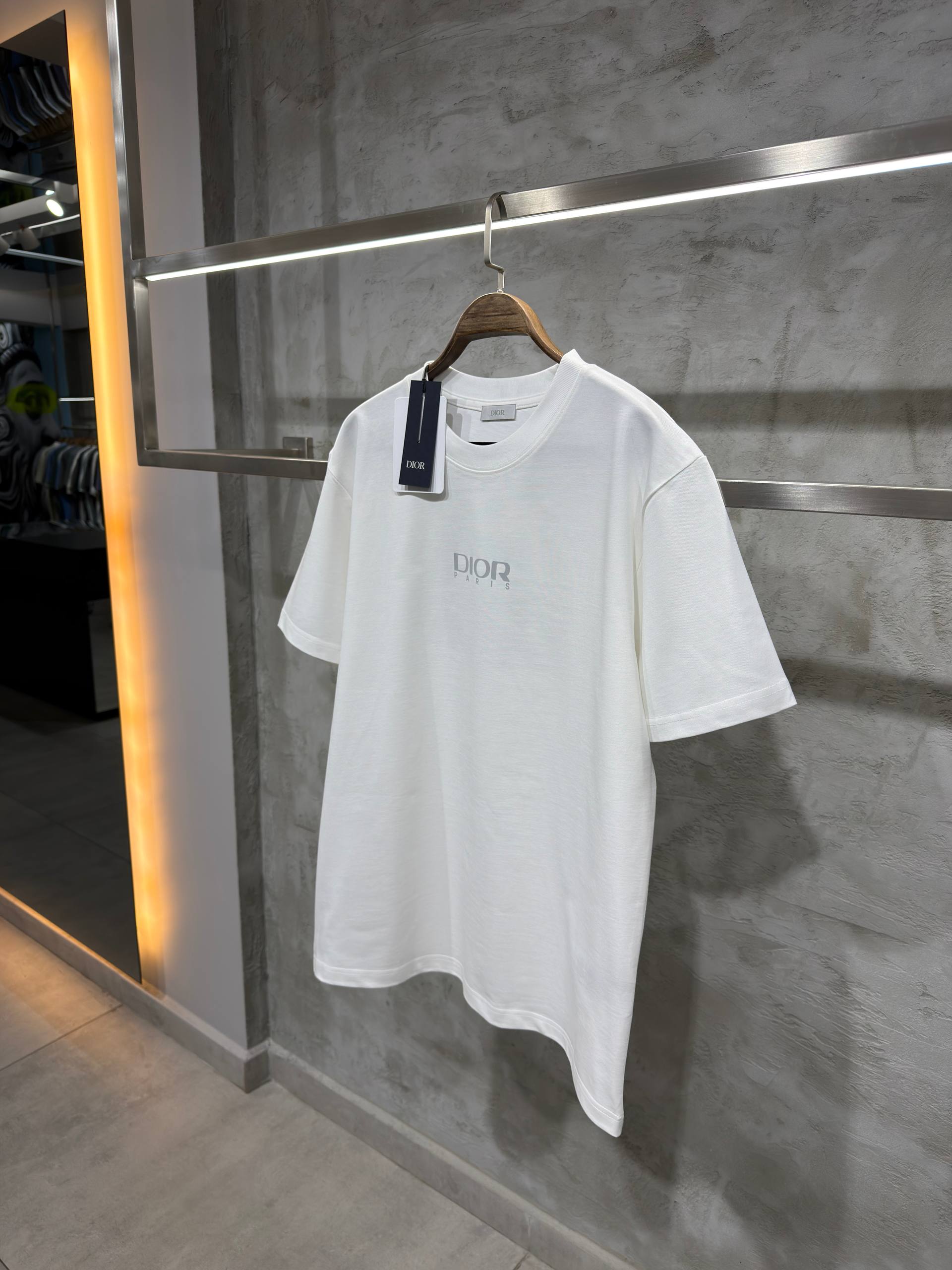 CD Luxury Logo Printed T-shirt - White