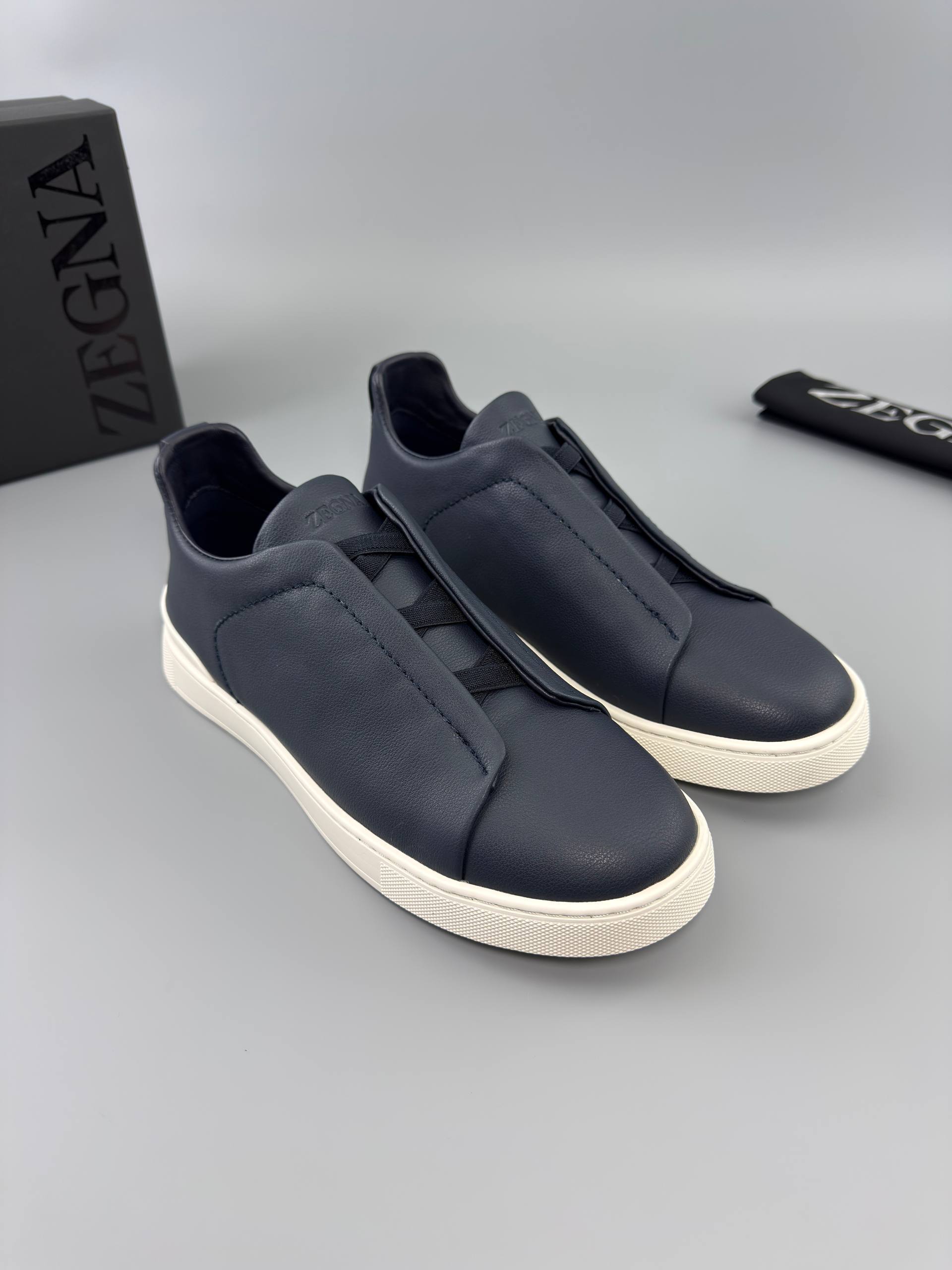 ZG Luxury Stitch Leather Sneakers