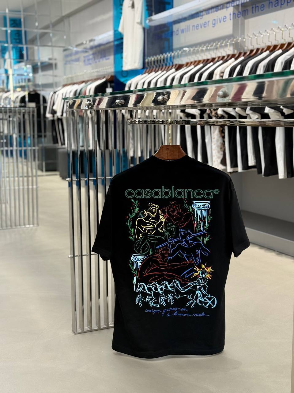 CB Luxury Custom Design Black/White T-shirt