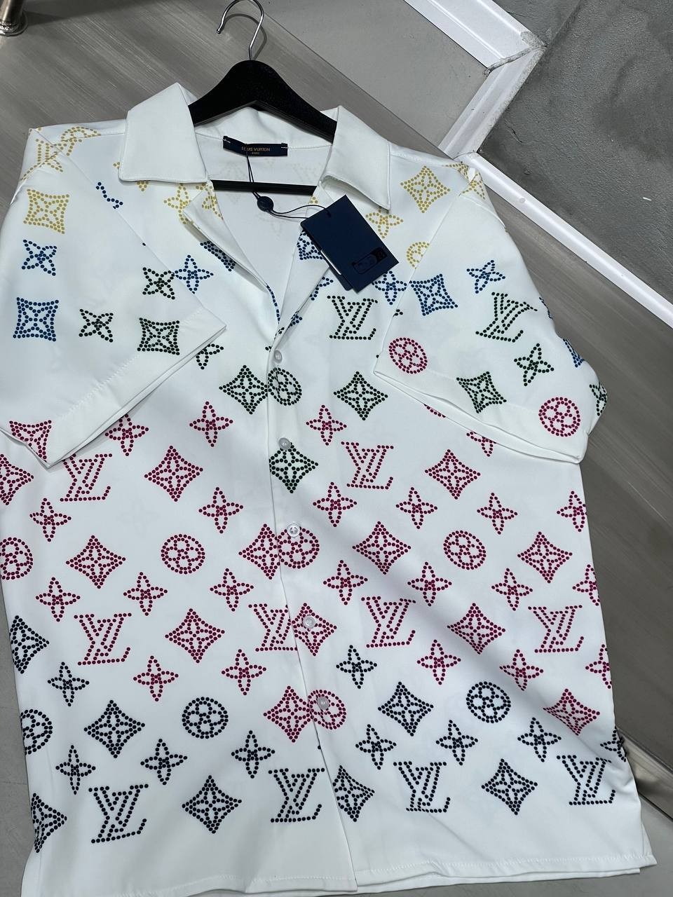 L Luxury Colorful Printed Shirt