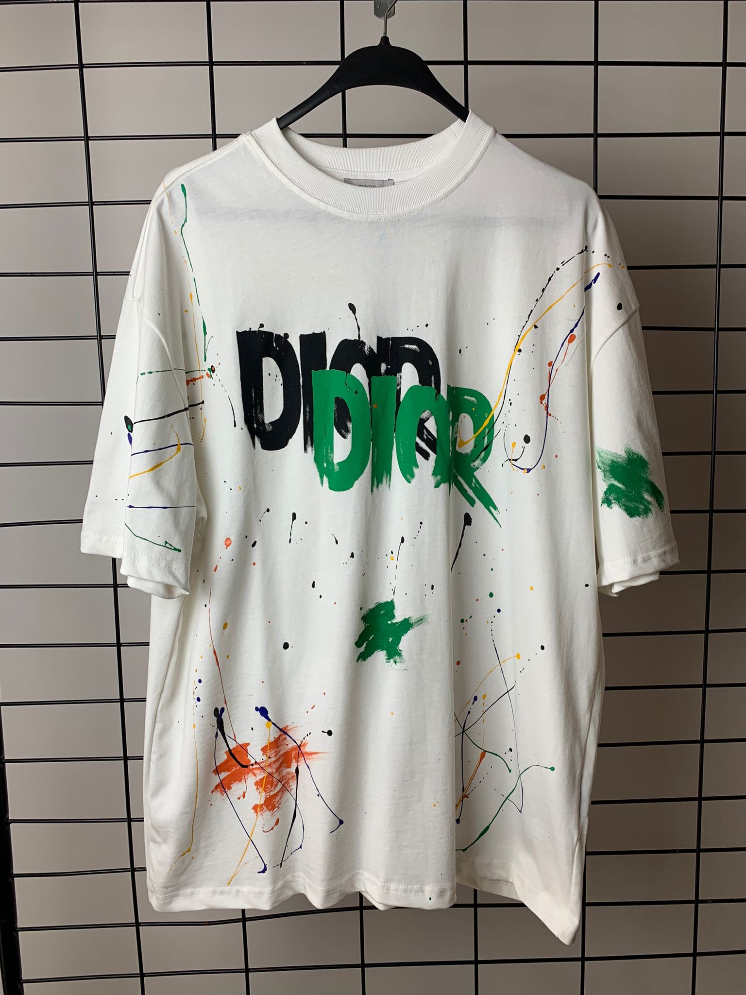 CD Paint Splatter Luxury T-shirt