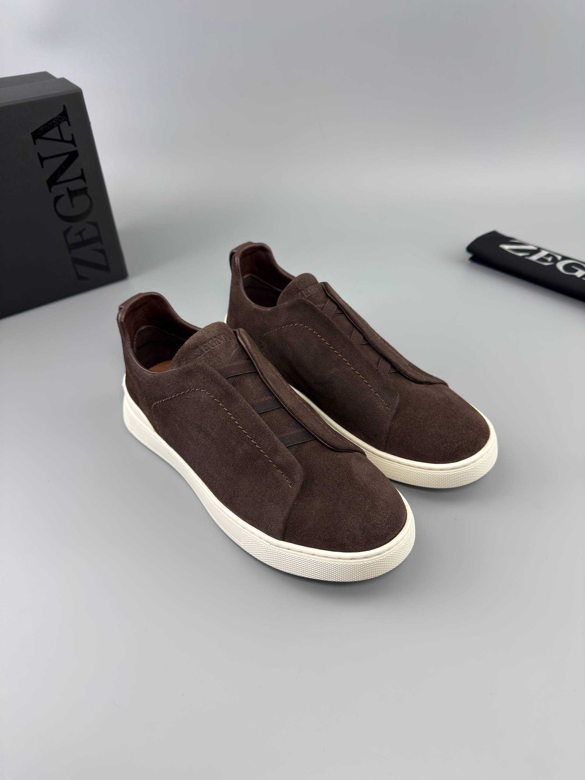 ZG Luxury Stitch Leather Sneakers