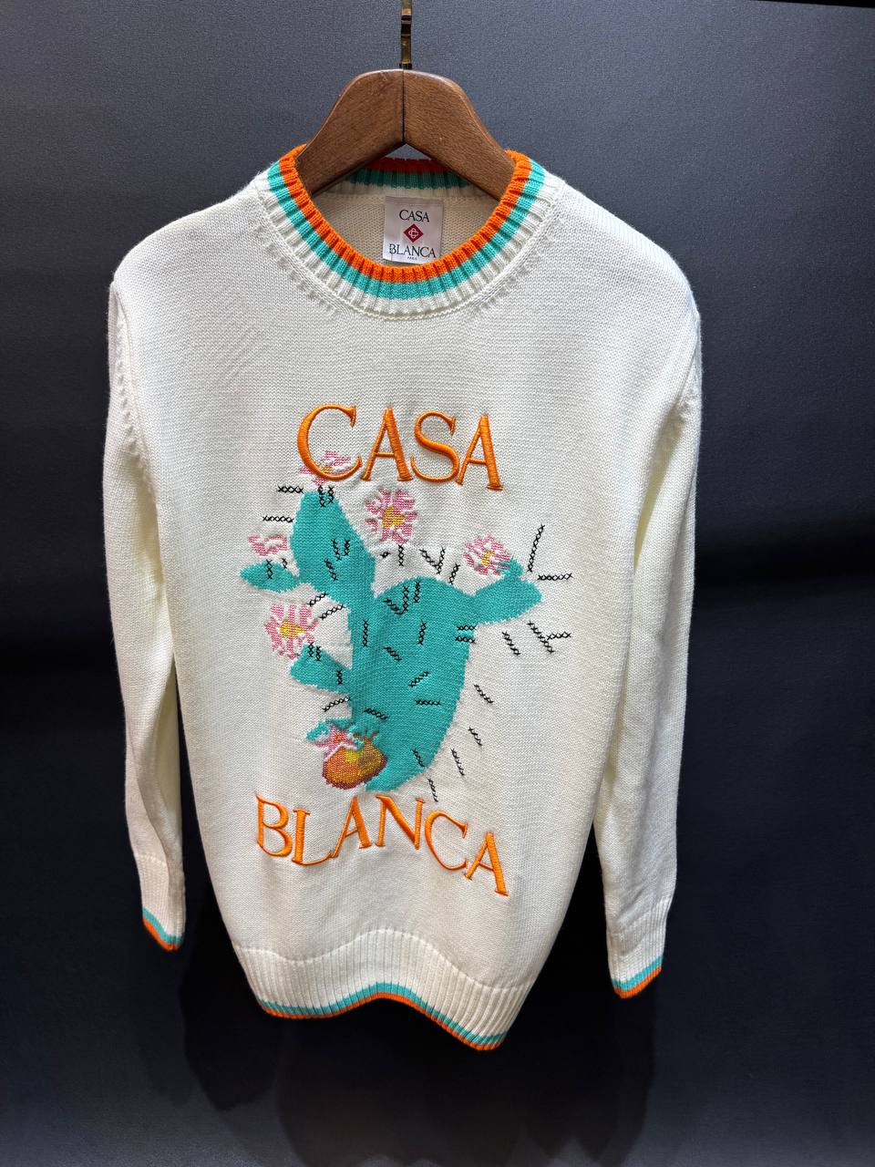 CB Luxury Custom Design Knitwear - White