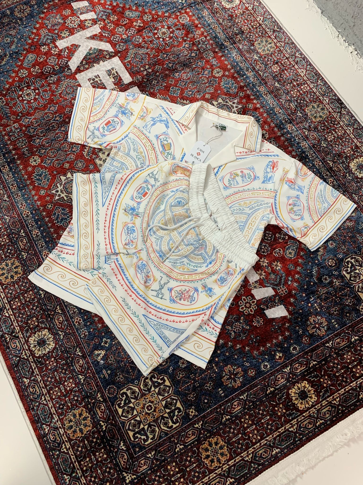 CB New Season Luxury Special Design Colourful T-Shirt / Shorts Set