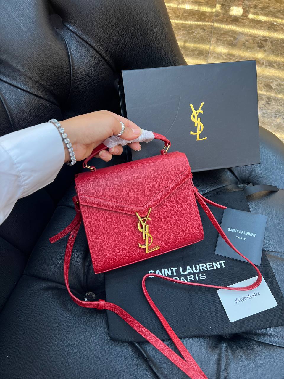 Y Premium Red Bag