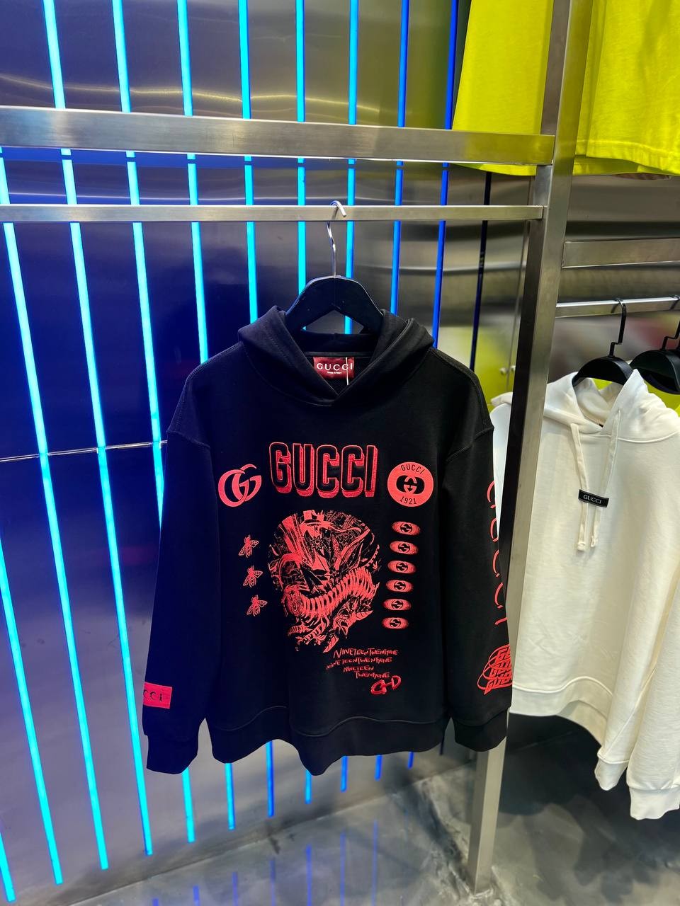 GG New Season Luxury Logo-Print Hoodie