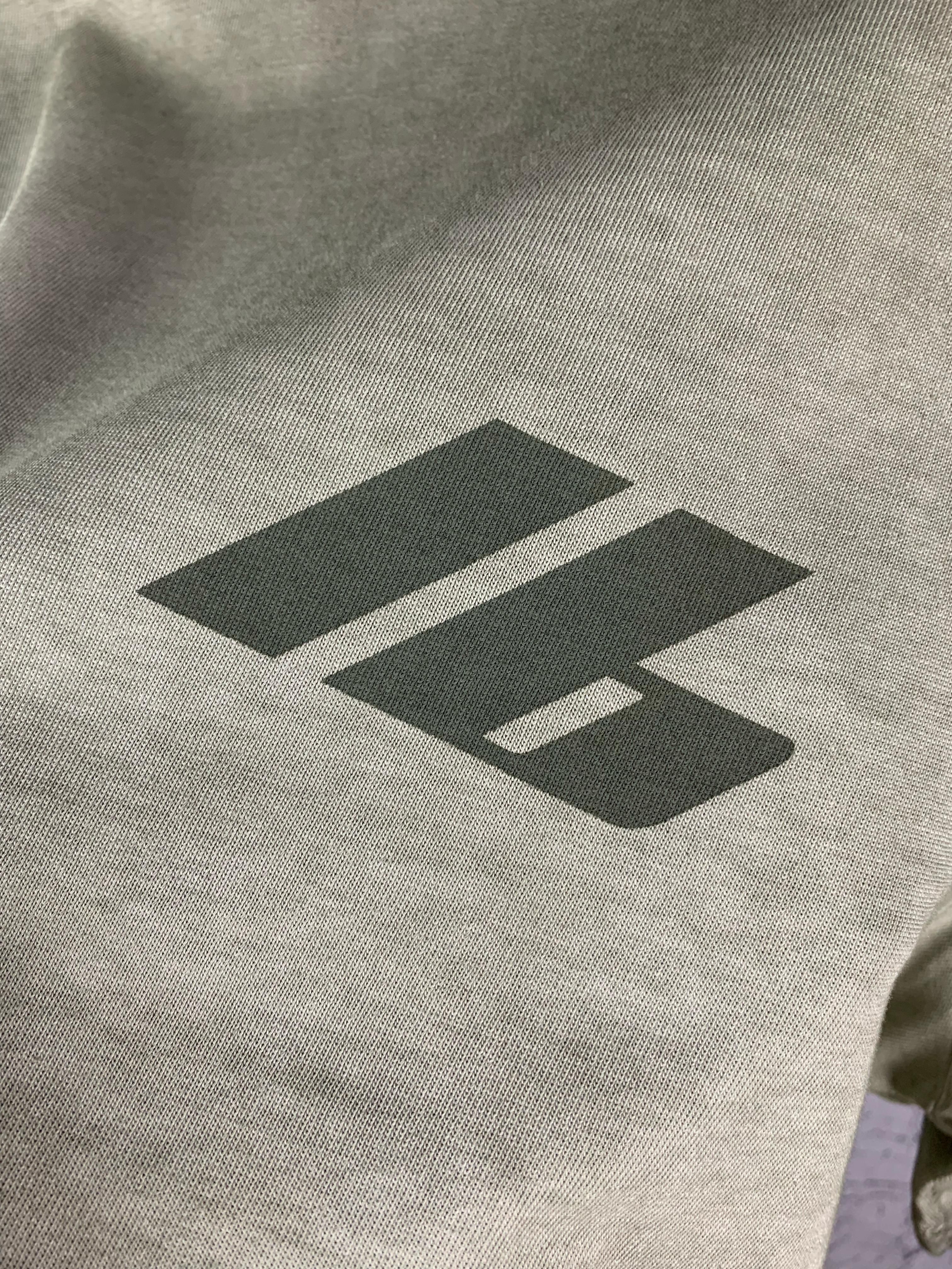 BB Luxury Special Wash Fabric Gray T-shirt