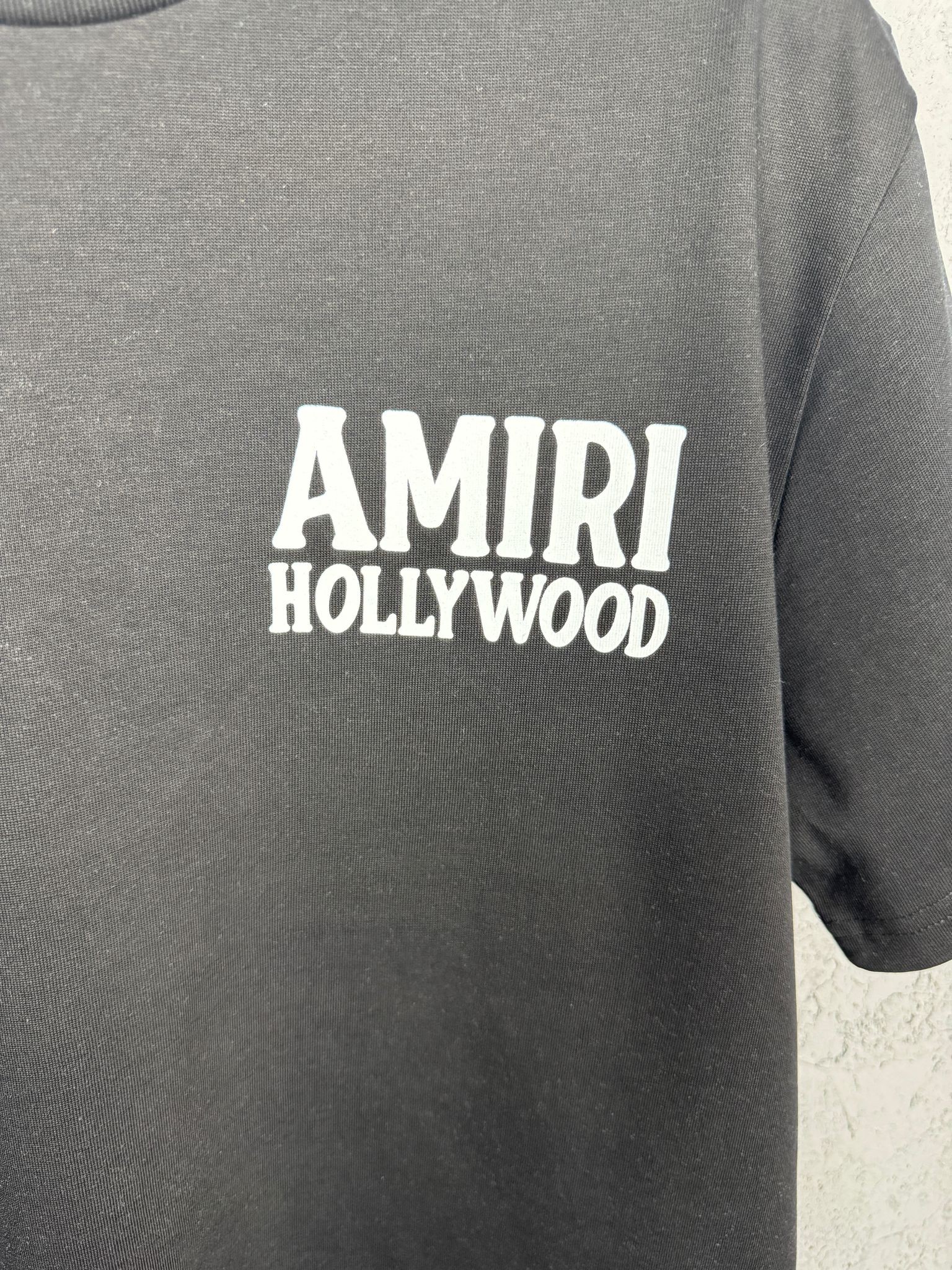 A Luxury ‘Hollywood’ Design Black & White T-shirt