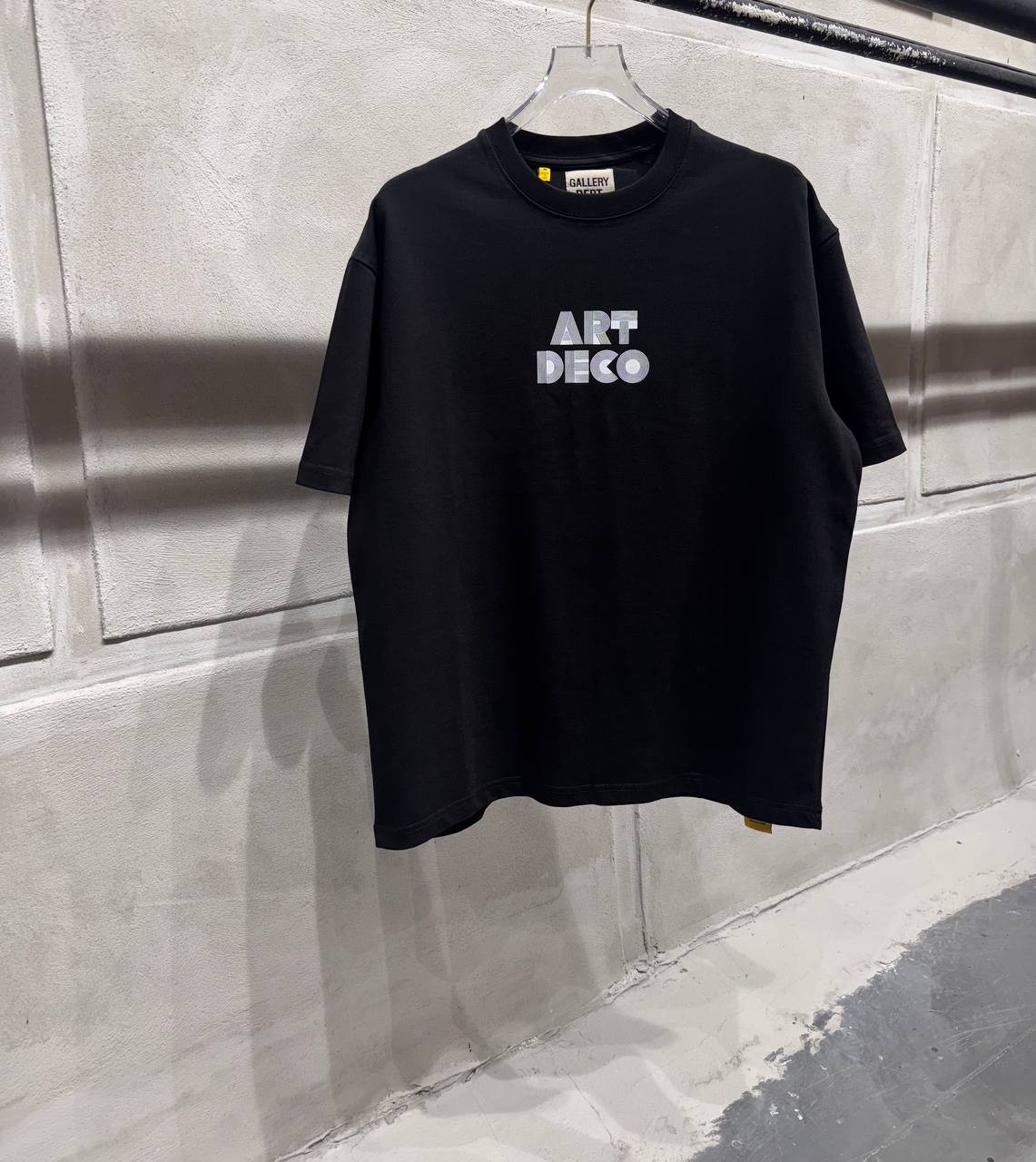 GD Luxury Printed Black & White T-shirt - Black
