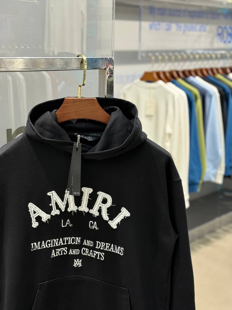 A Luxury Embossed Logo Hoodie