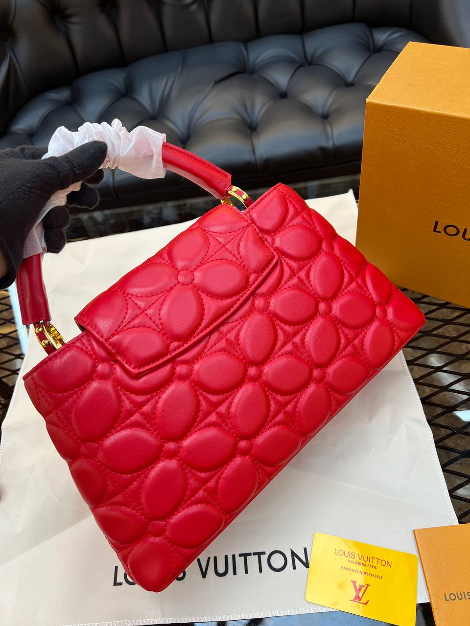 L Premium Red Bag