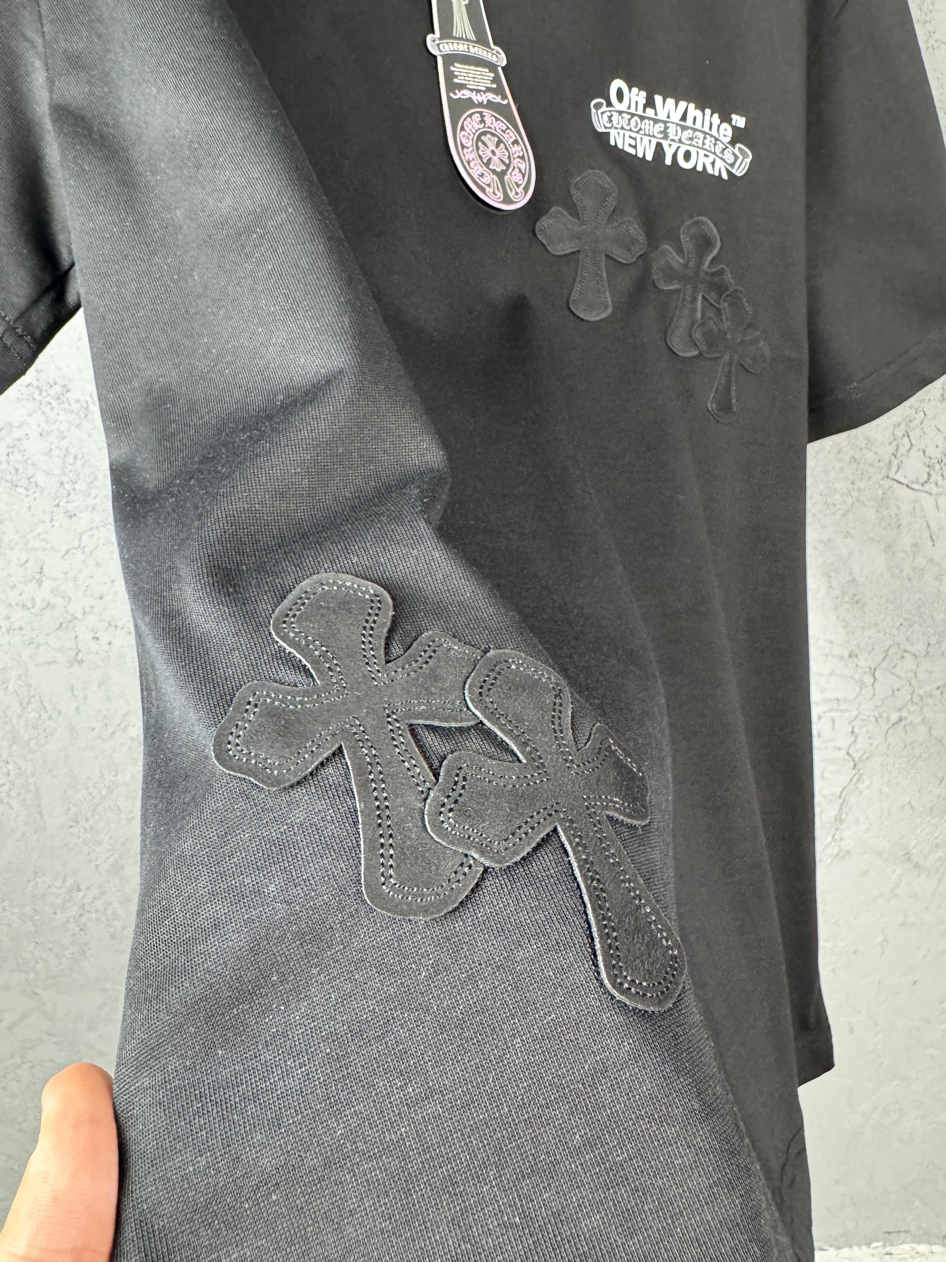 CH&O-W Luxury Special Design Black & White T-shirt