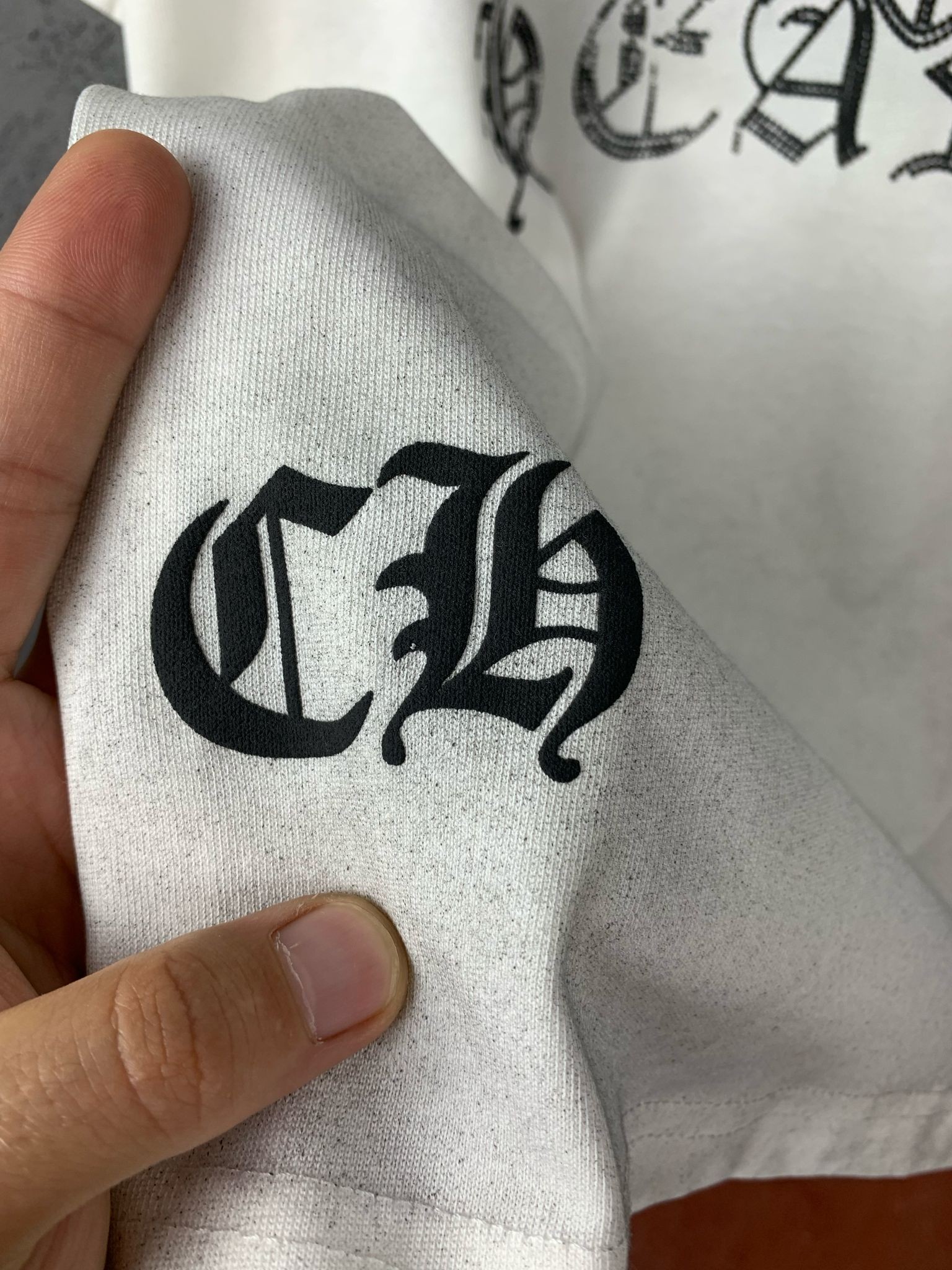 CH Luxury Special Design Black & White T-shirt