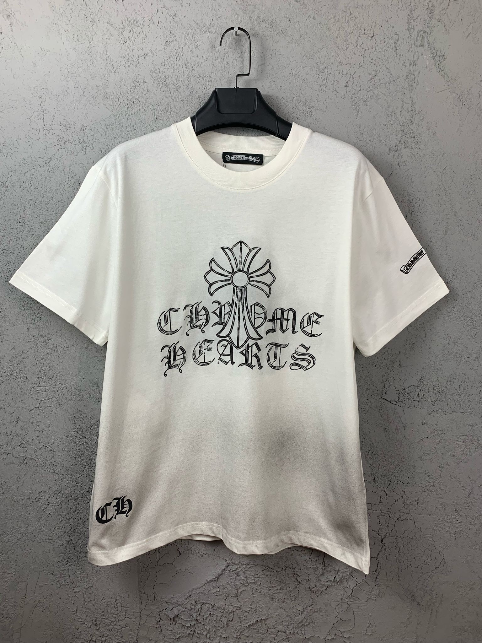 CH Luxury Special Design Black & White T-shirt
