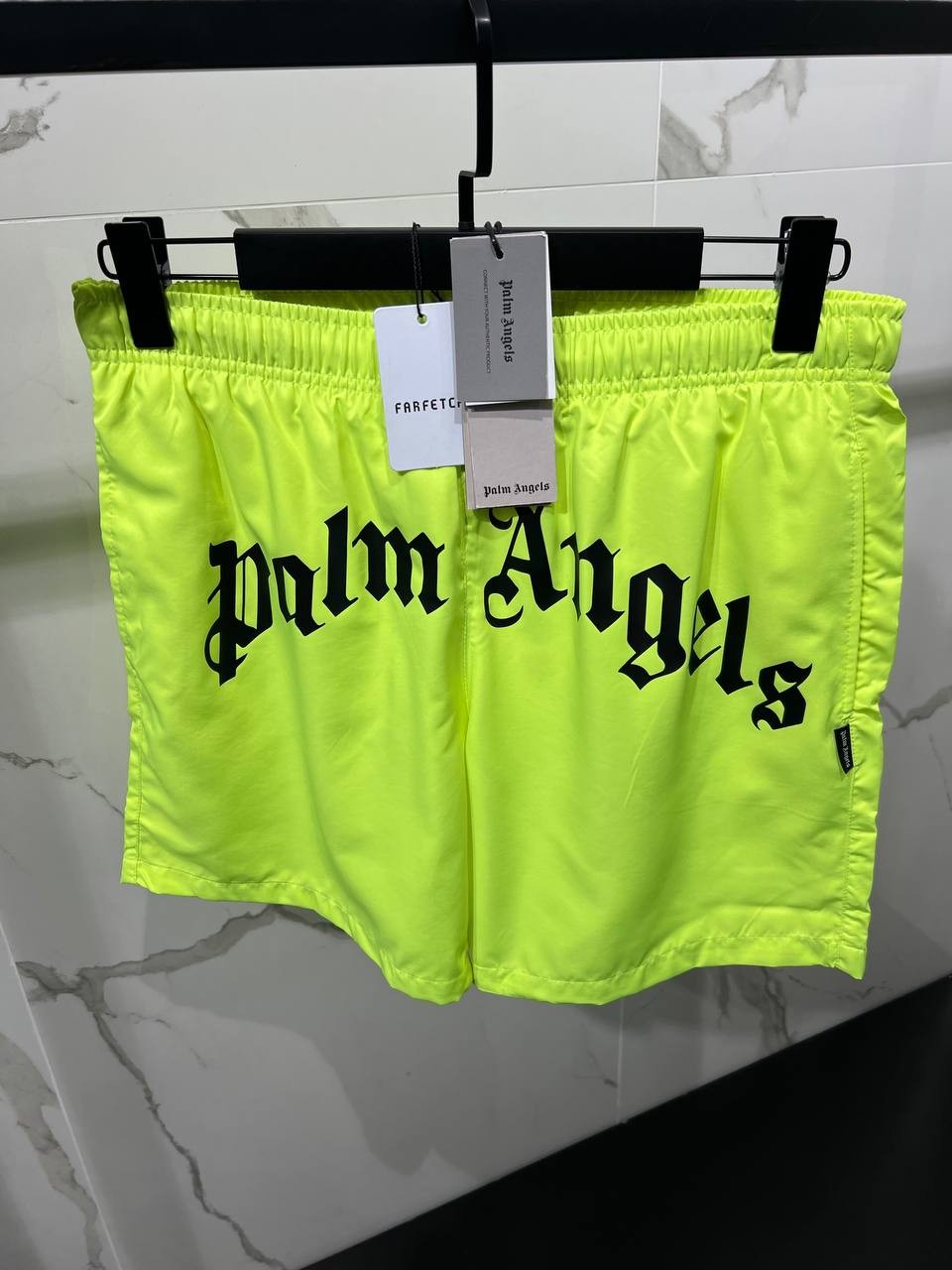 PA Luxury Summer Detailed Swim Short - Yellow