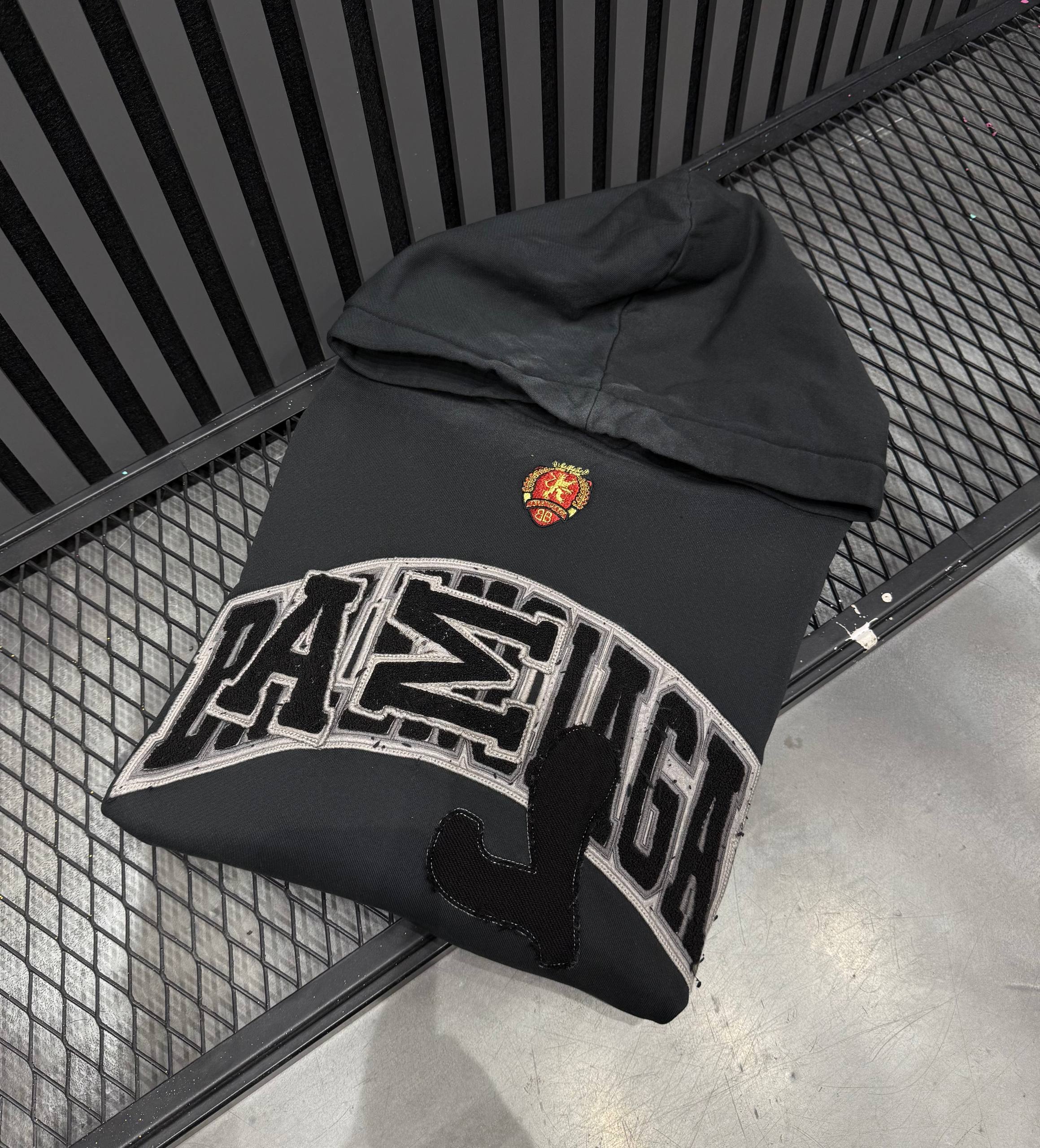 BB Luxury Logo Print Hoodie
