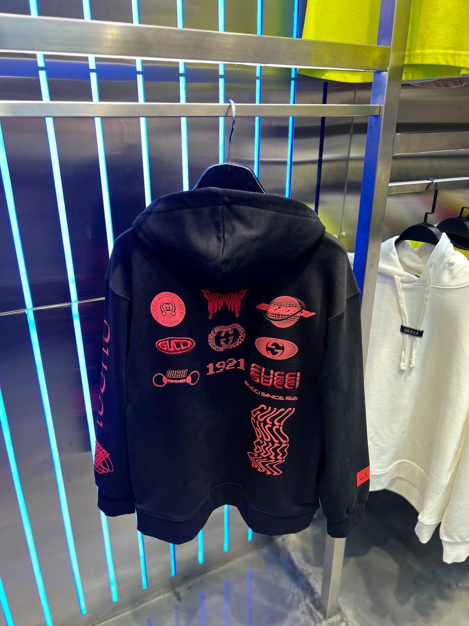 GG New Season Luxury Logo-Print Hoodie