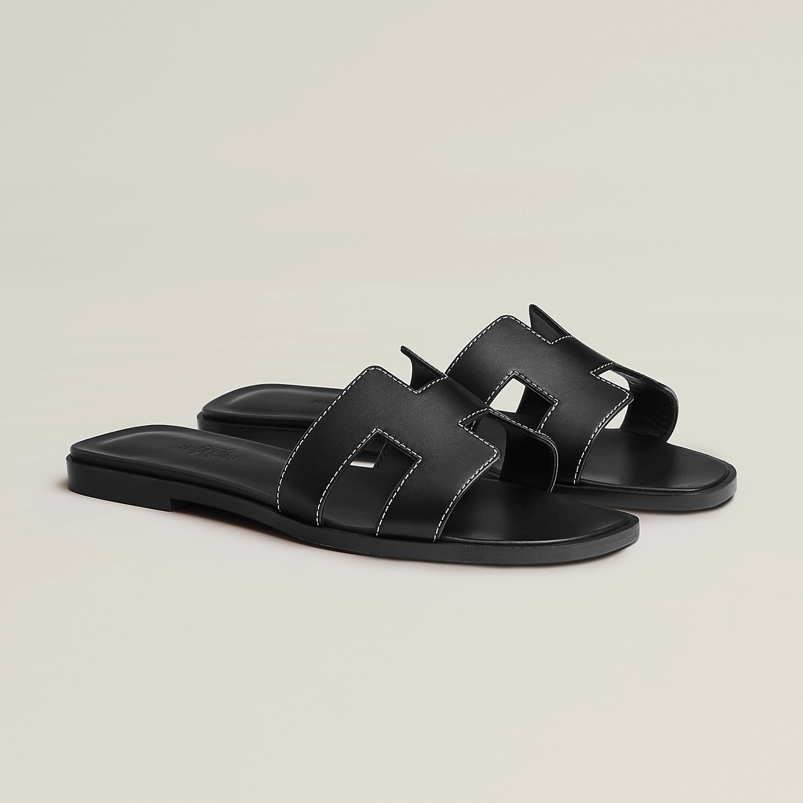 H Luxury Sandals - Black