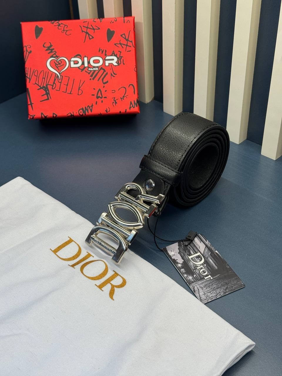 CD Luxury Leather Belt